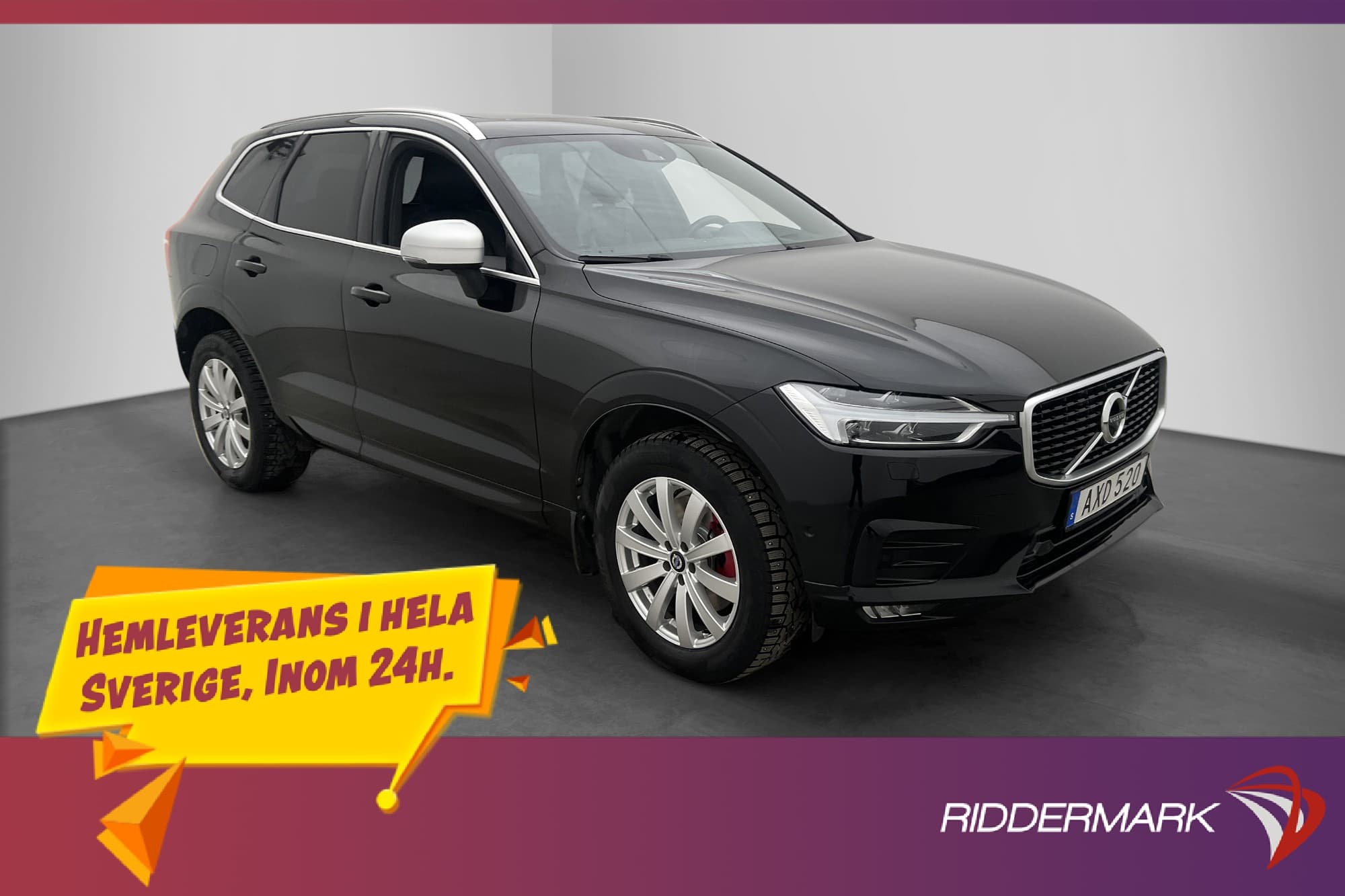 Volvo XC60 D5 R-Design Värm VOC Pano B&W HUD 360 Luft Drag