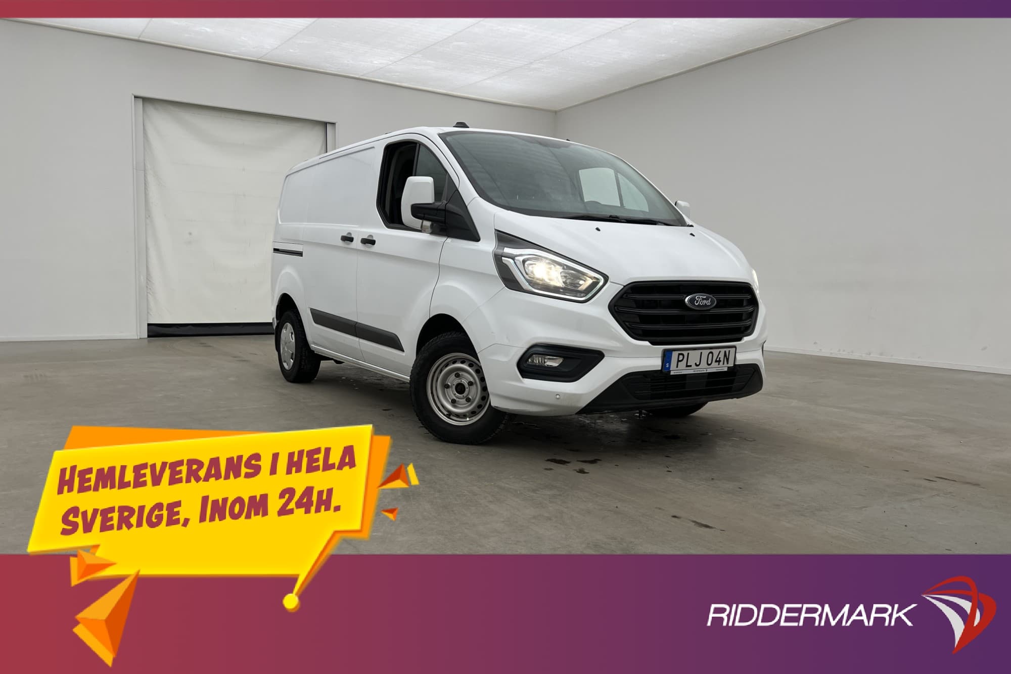 Ford Transit Custom 280 130hk Värmare PDC 3-Sits Farthållare