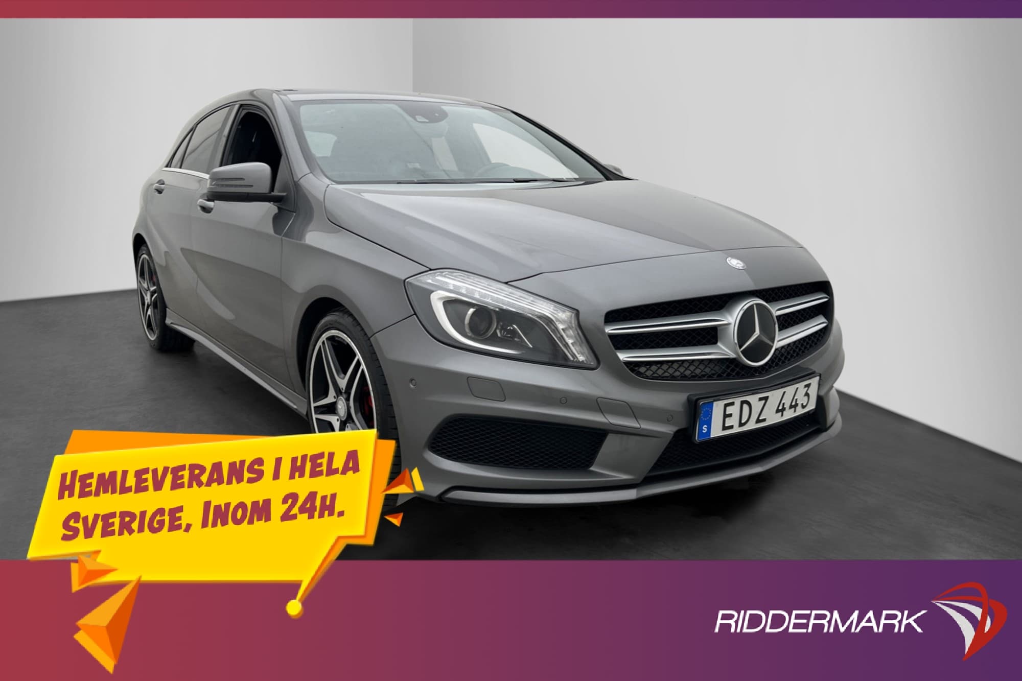 Mercedes-Benz A 200 136hk AMG Sensorer Farthållare 0,44L/mil