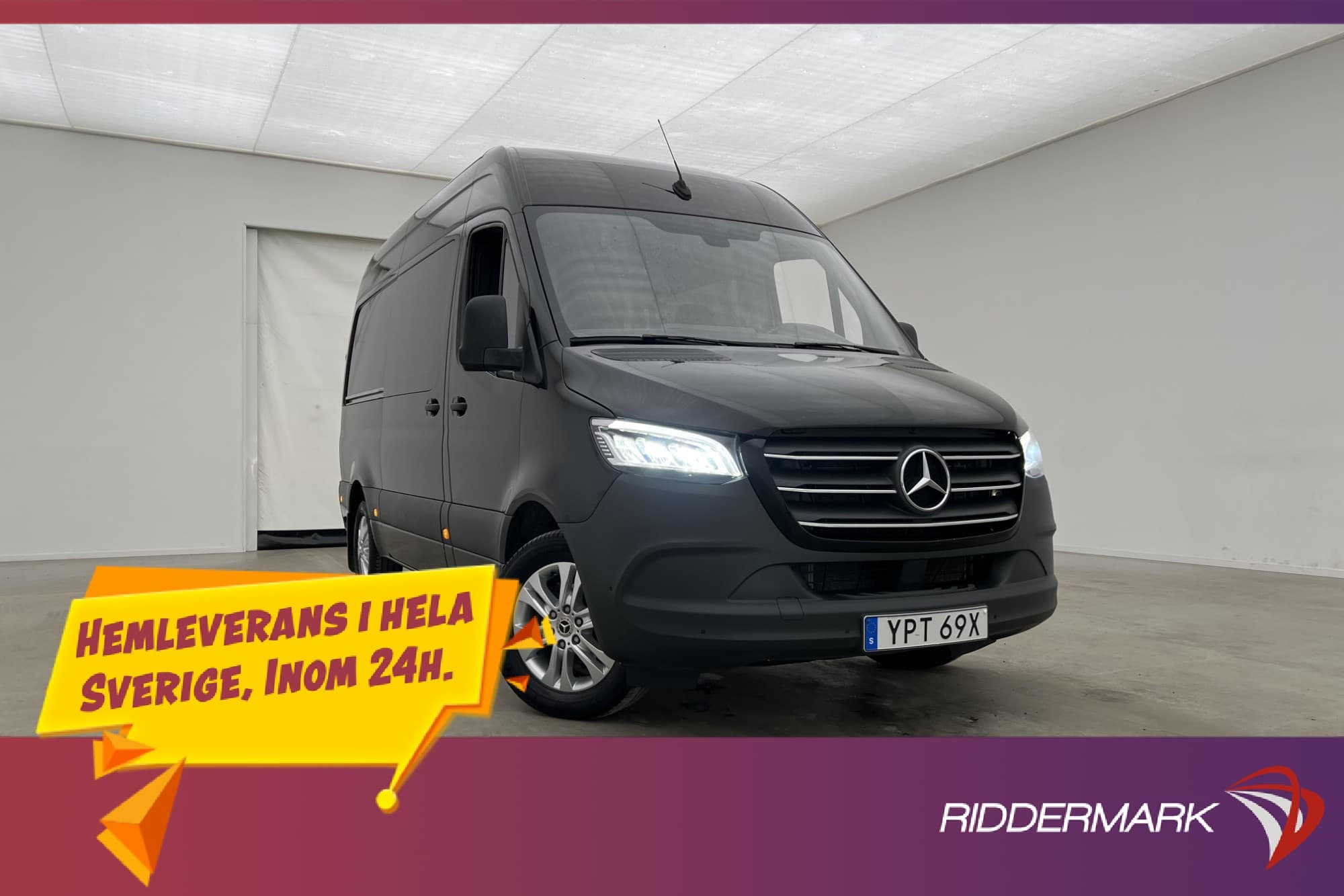 Mercedes-Benz Sprinter Mixto L2H2 317 Värm Drag Skinn Moms