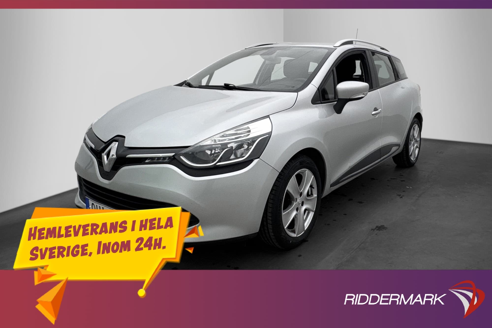 Renault Clio Sport Tourer 0.9 TCe 90hk Navigation P-Sensorer