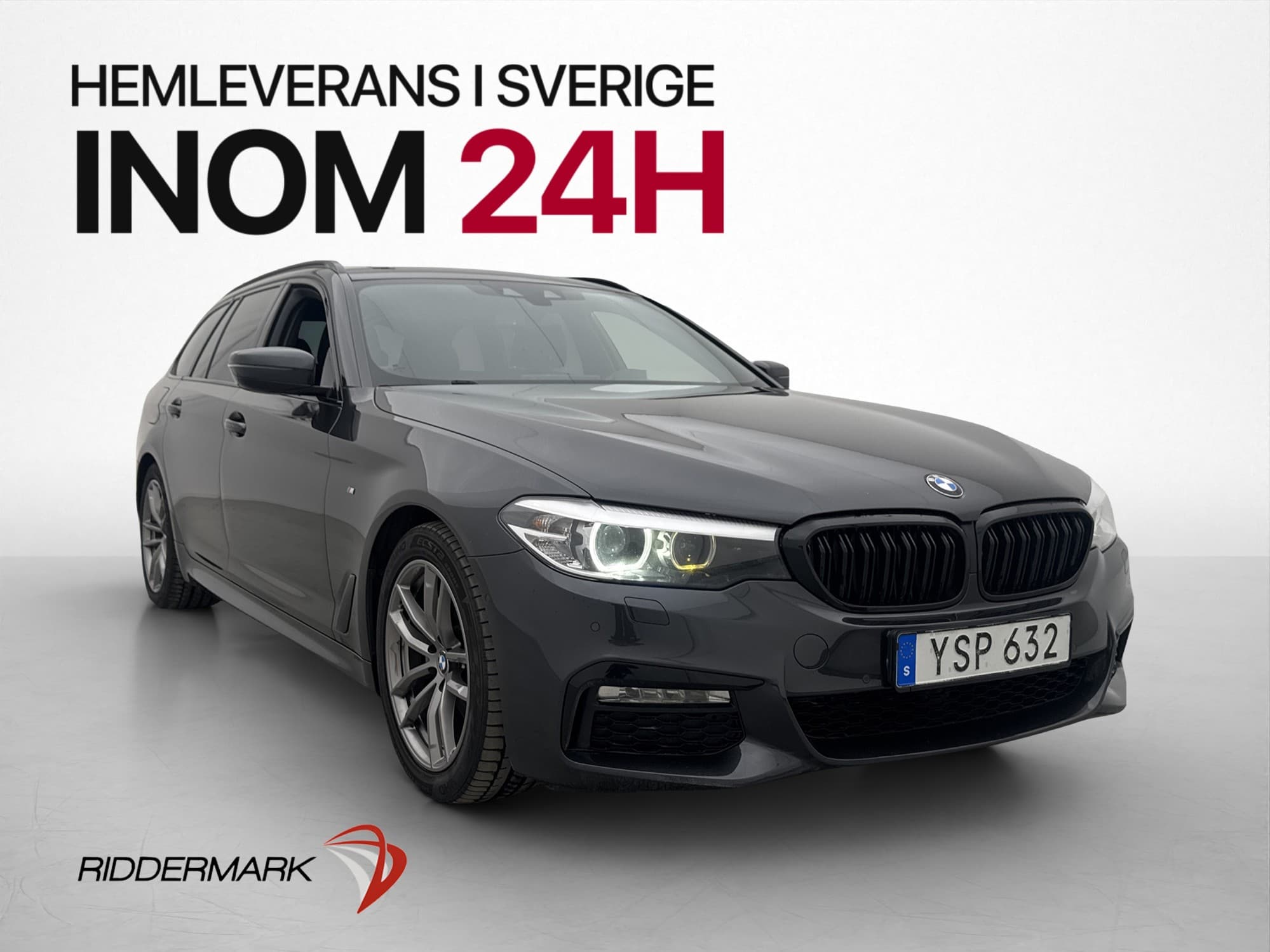 BMW 520d 190hk M Sport Kamera Drag Navigator Rattvärme