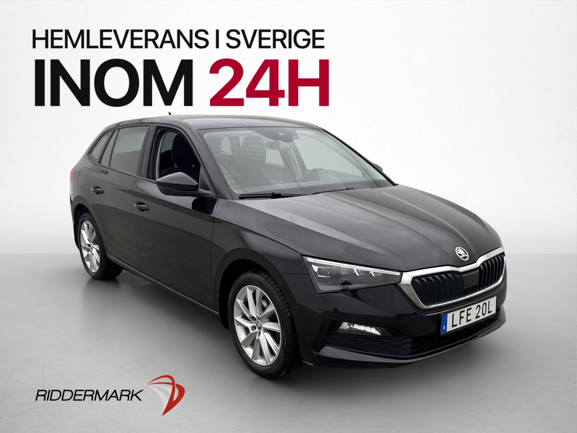 Skoda Scala TSI 115hk 2-Brukare CarPlay Adaptiv 0,51L/mil