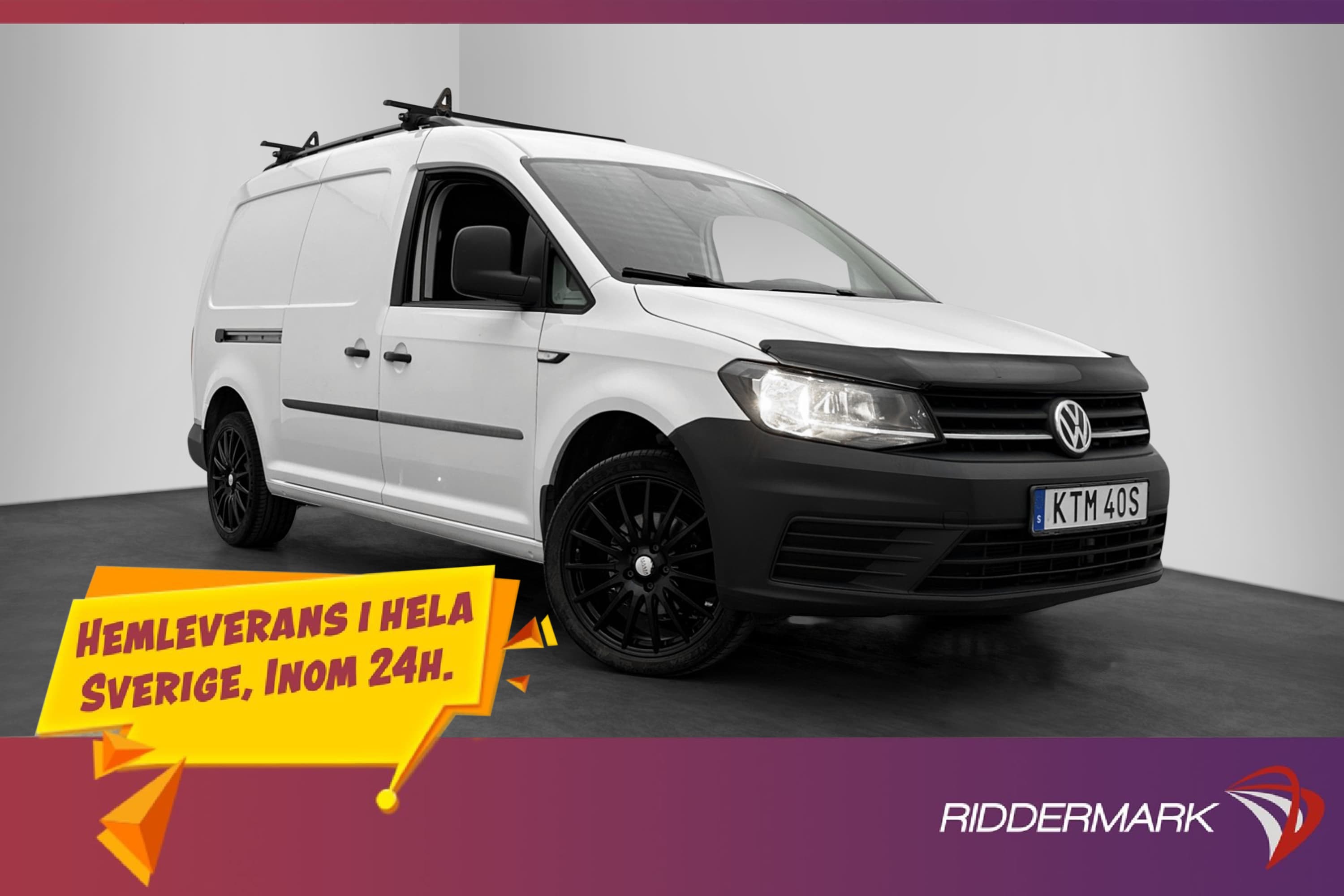 Volkswagen Caddy Maxi 2.0TDI Värmare Dragkrok V-Inredd Moms