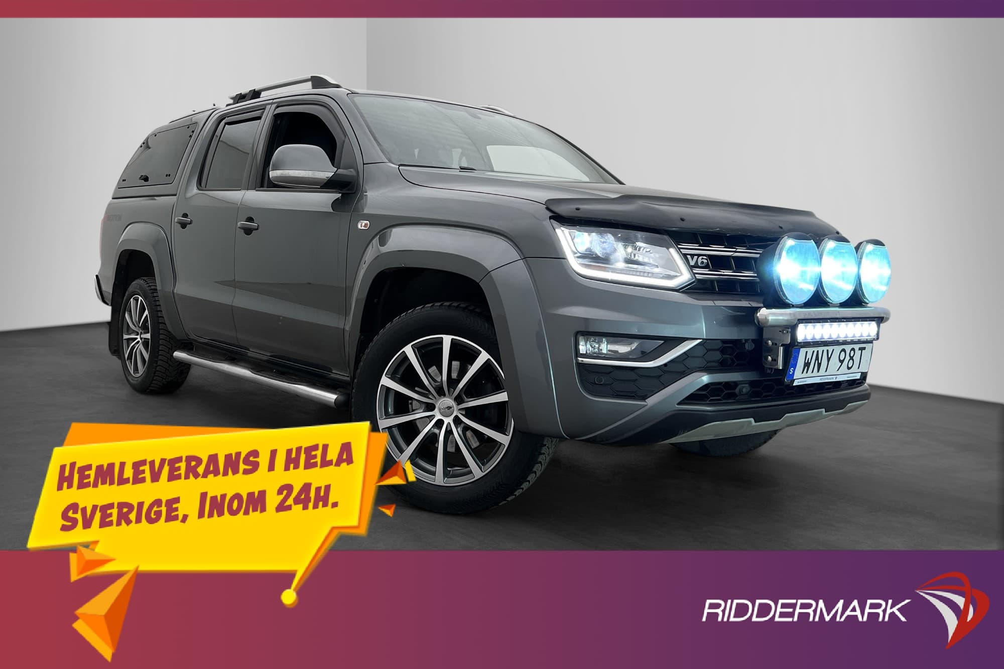 Volkswagen Amarok Aventura 258hk 4M Värmare Drag Diff Moms