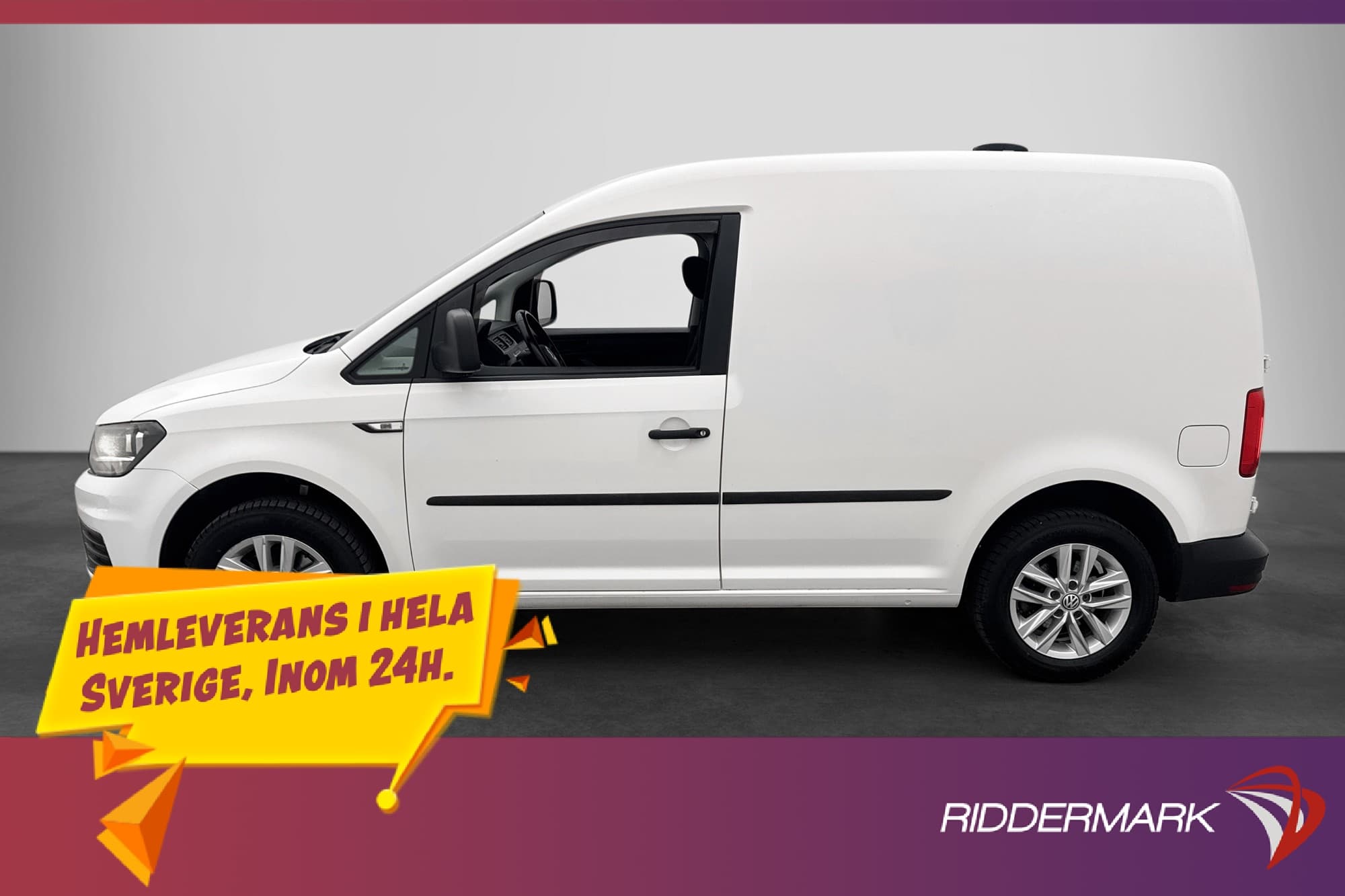 Volkswagen Caddy 2.0TDI Värmare Drag V-Inredd Girafflucka