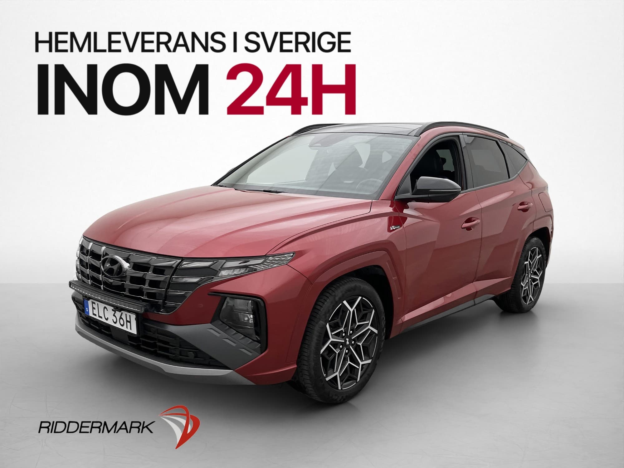 Hyundai Tucson 1.6 4WD N-Line Pano Drag 360° M/K-Värm MOMS