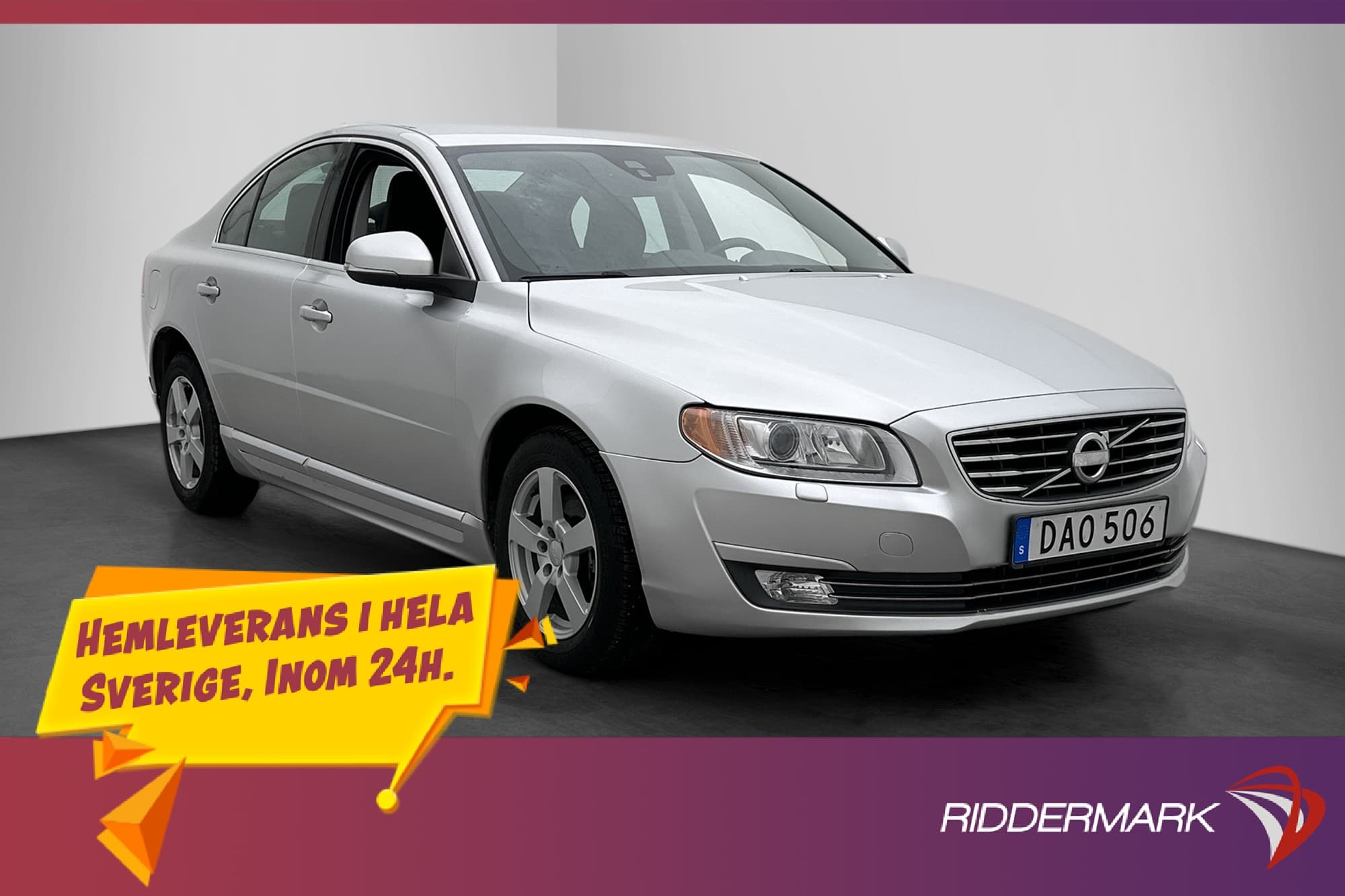 Volvo S80 D3 Momentum VoC D-värm Rattvärme 2 Ägare 4340 MIL