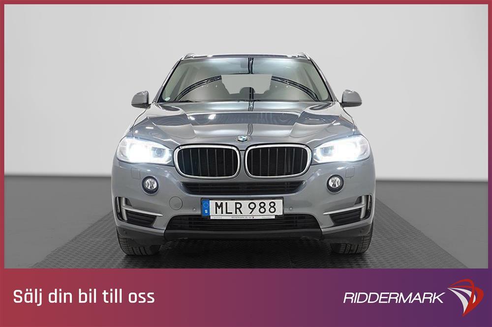 BMW X5 xDrive30d 258hk B-Kamera Skinn Navi Drag 0,57l/Mil