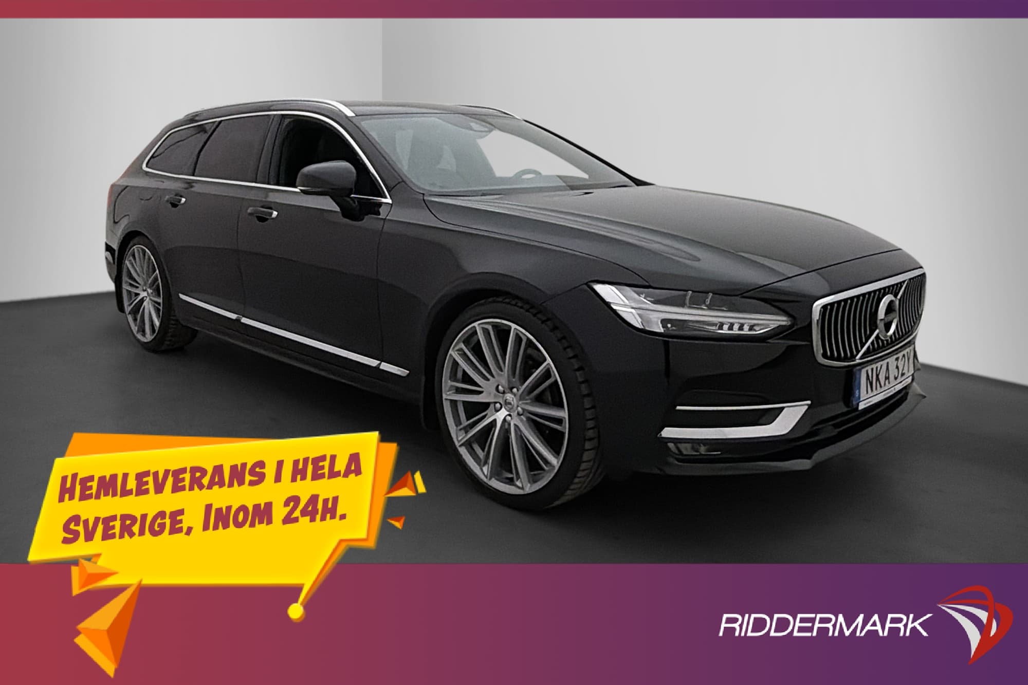 Volvo V90 D4 AWD Inscription Värmare VOC Kamera Drag CarPlay