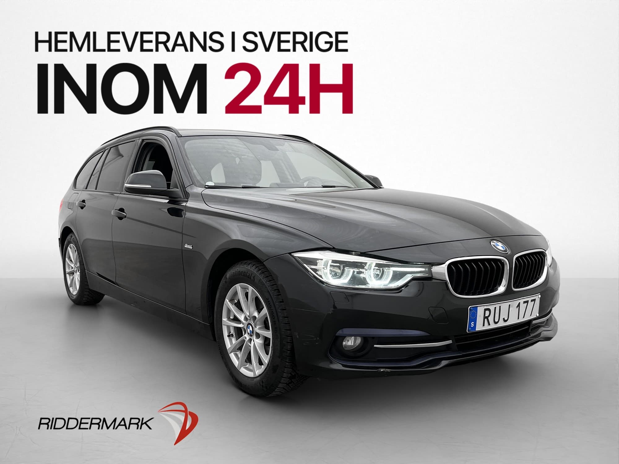 BMW 318 d xDrive Sport line Dragkrok Navi Sensorer 0,49L/mil