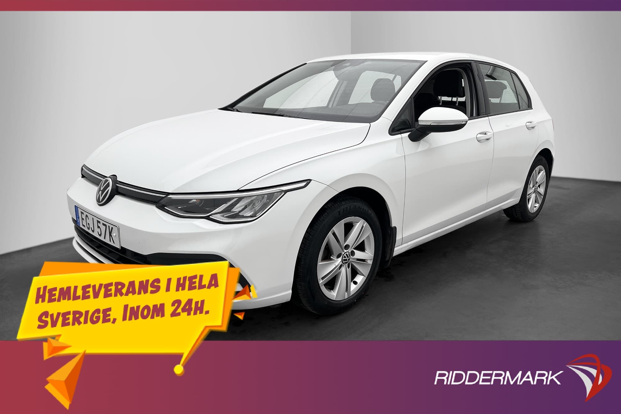 Volkswagen Golf 1.0 eTSI 110hk Dragkrok Cockpit CarPlay