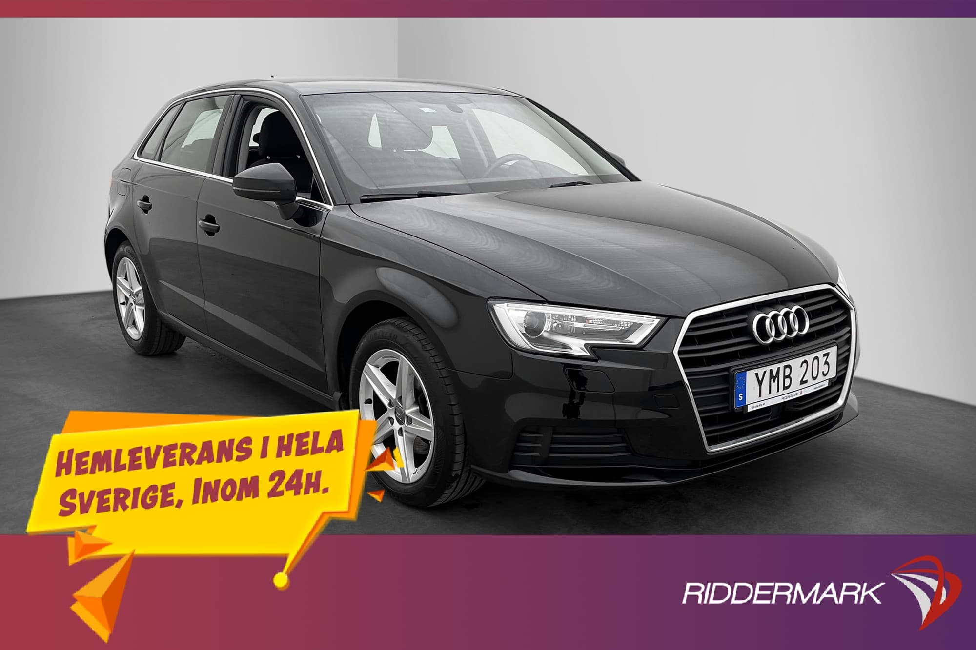 Audi A3 1.4 150hk 2 Brukare Sensorer Adaptiv 360kr Skatt