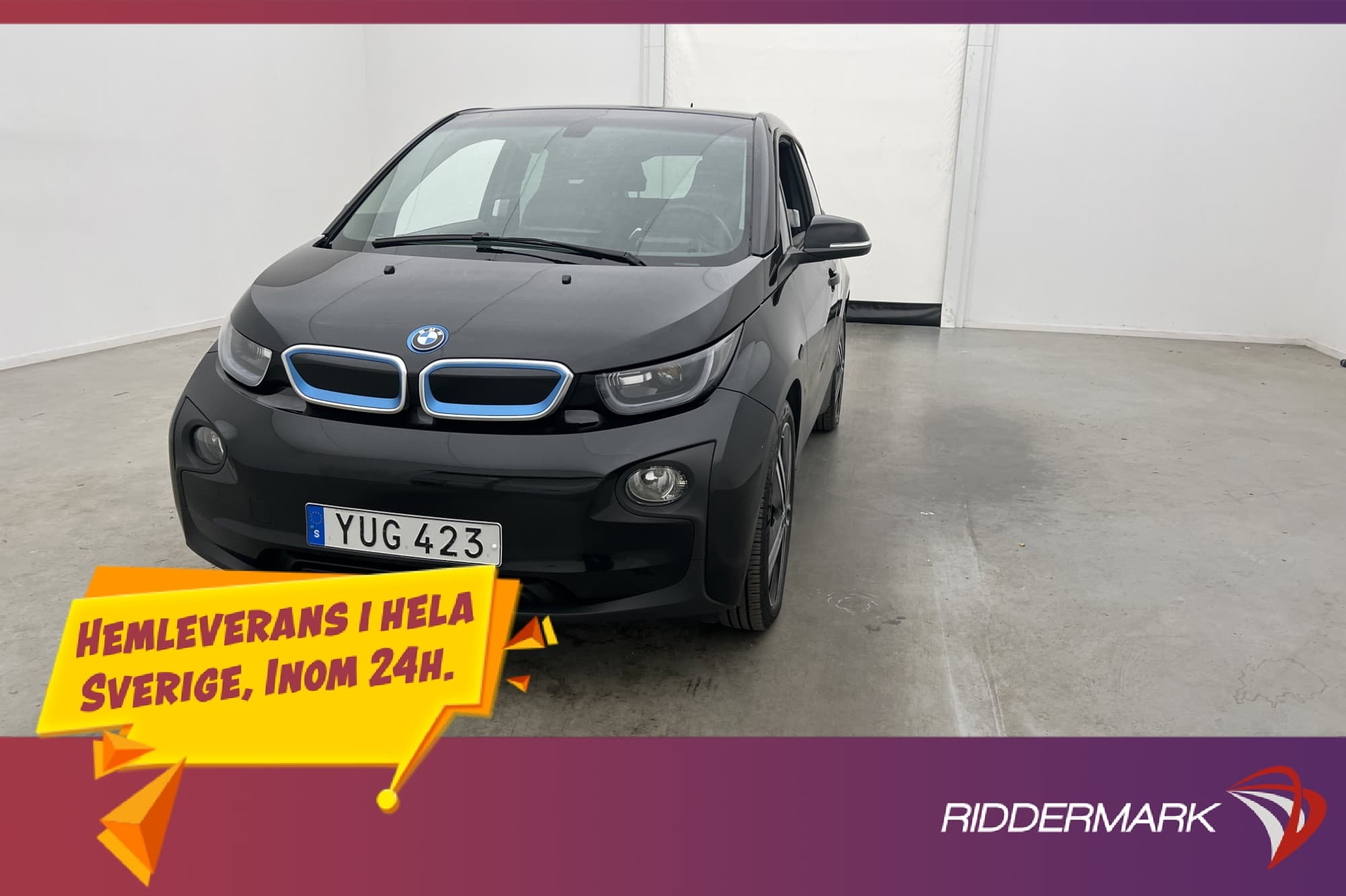 BMW i3 94 Ah REX 170hk Comfort Advanced HiFi Navi P-Sensorer