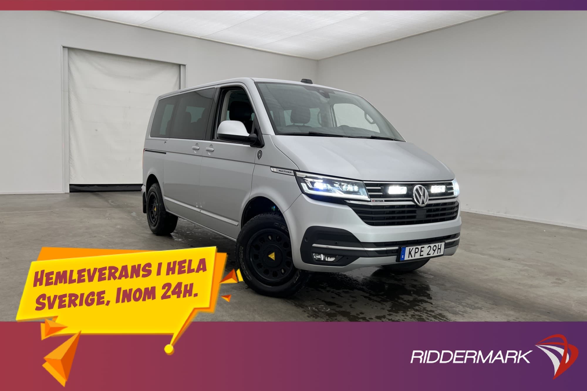 Volkswagen Multivan Highline 199hk 4M Cockpit Värm El-Dörr