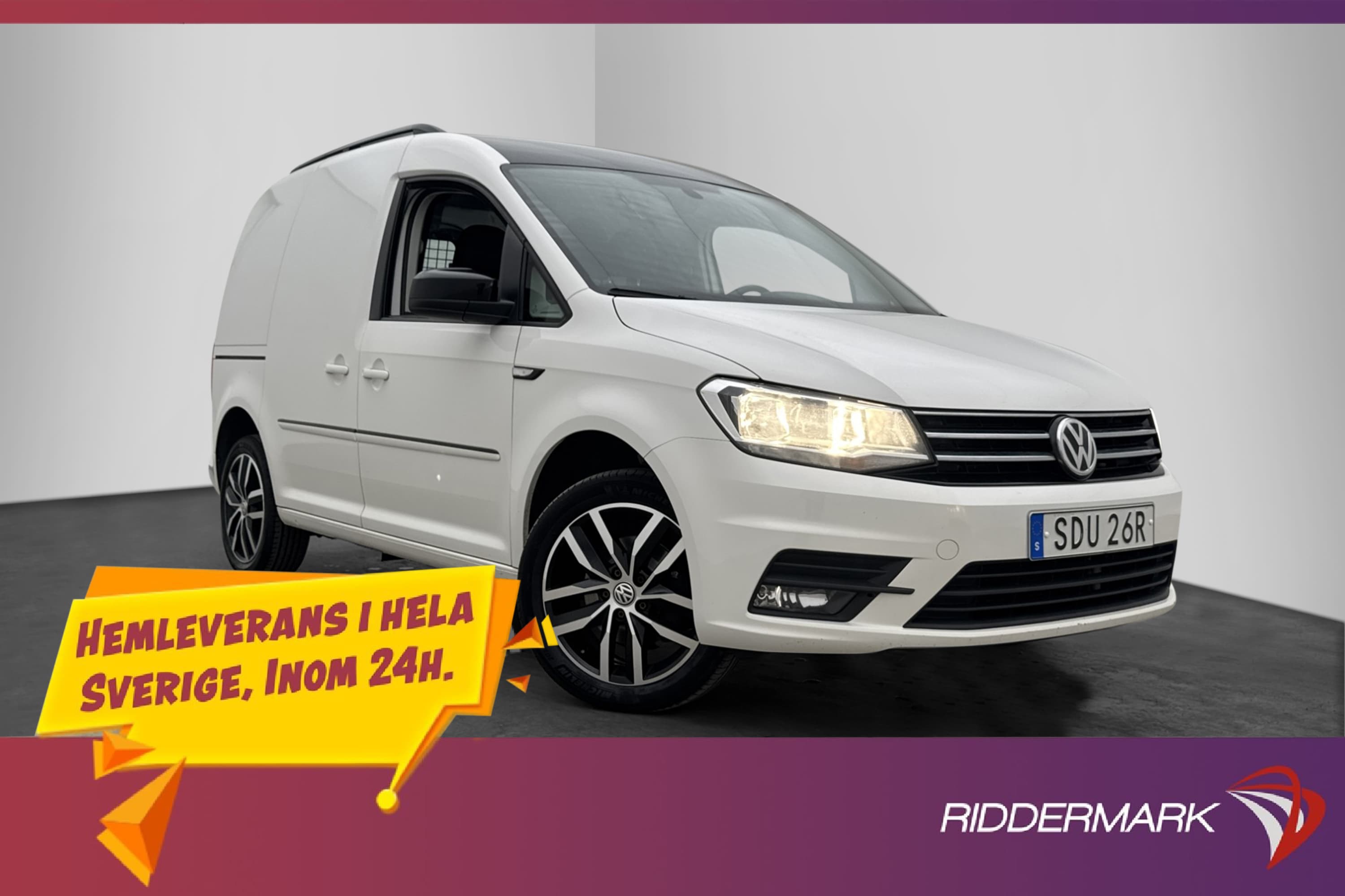 Volkswagen Caddy Exclusive Edt Värmare PDC Drag CARPLAY MOMS