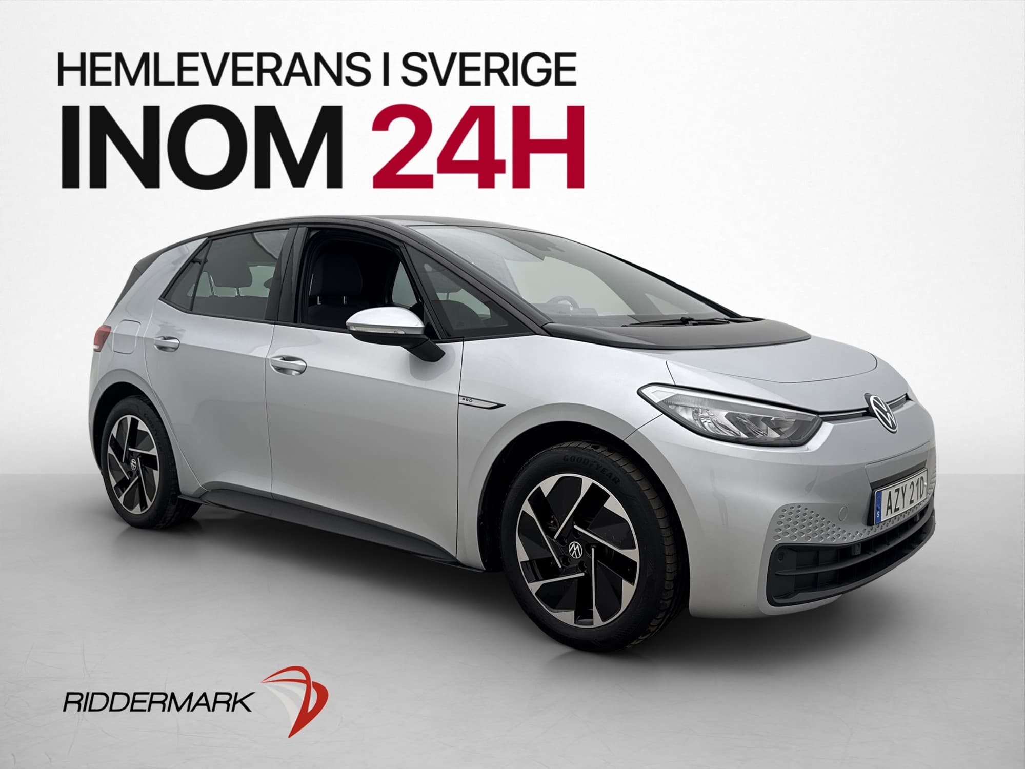 Volkswagen ID.3 Pro Performance Värmare Rattvärme CarPlay