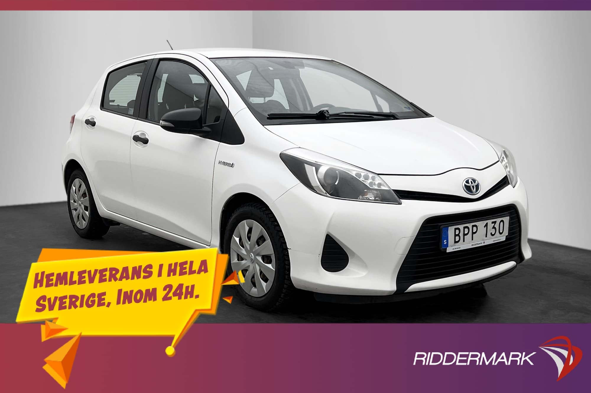 Toyota Yaris Hybrid Life P-sensorer 0.35l/mil 101hk