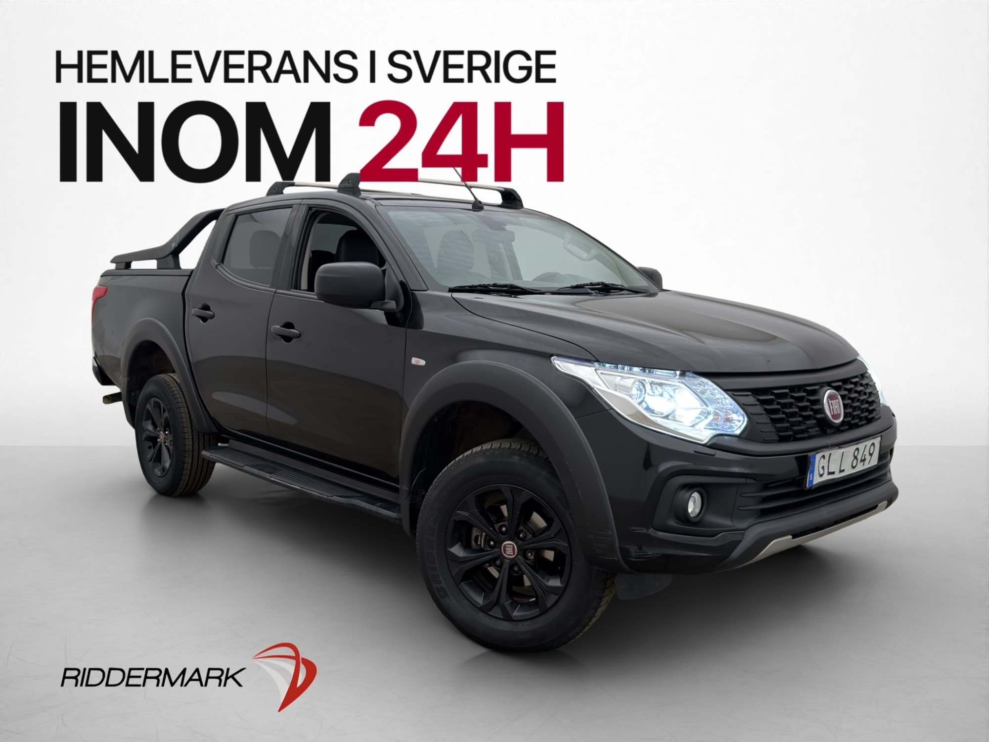 Fiat Fullback Cross 4x4 181hk Värmare Drag Diff Skinn Moms