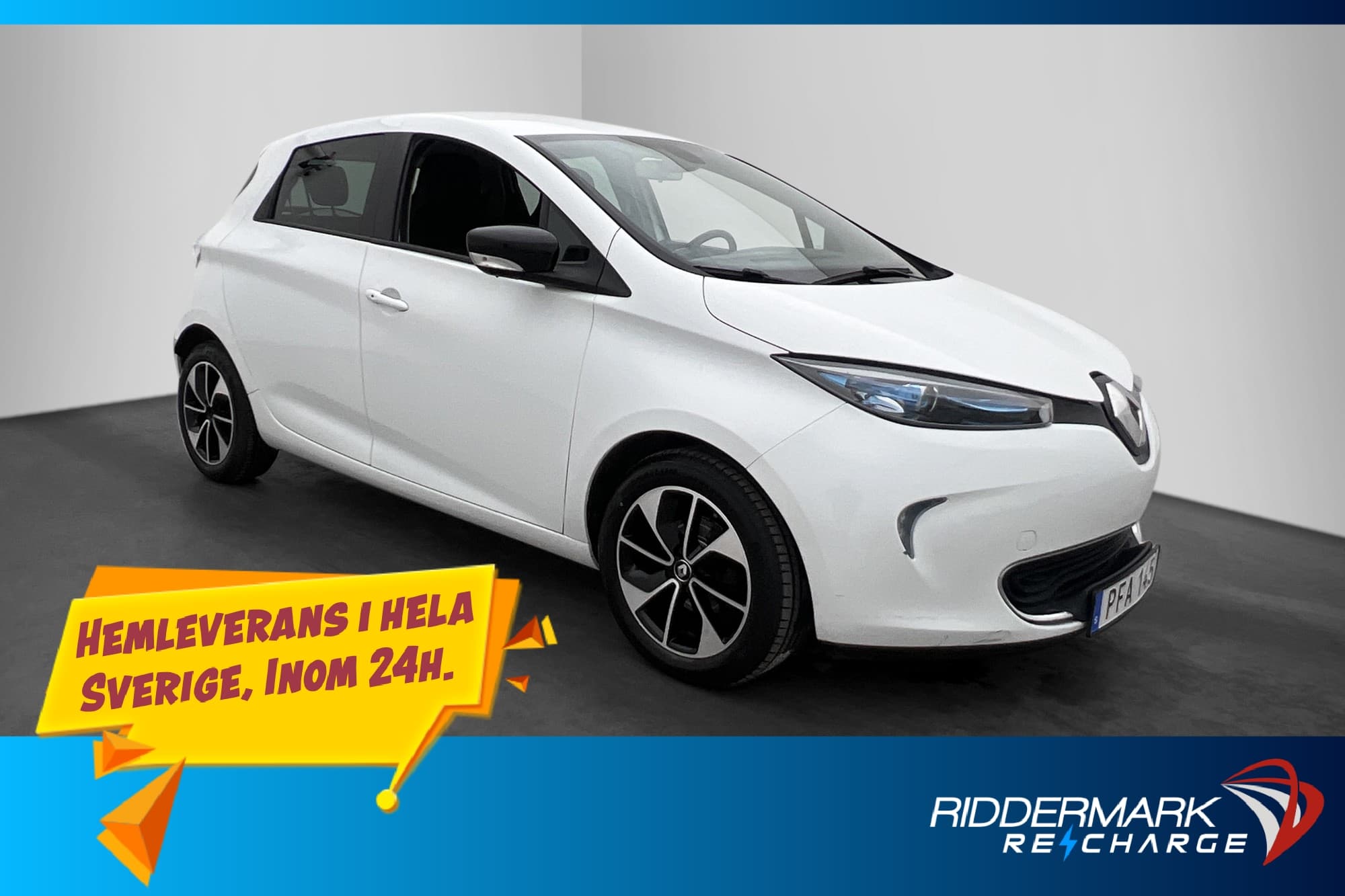 Renault Zoe R90 41 kWh 92hk Friköpt Batteri Intens Kamera