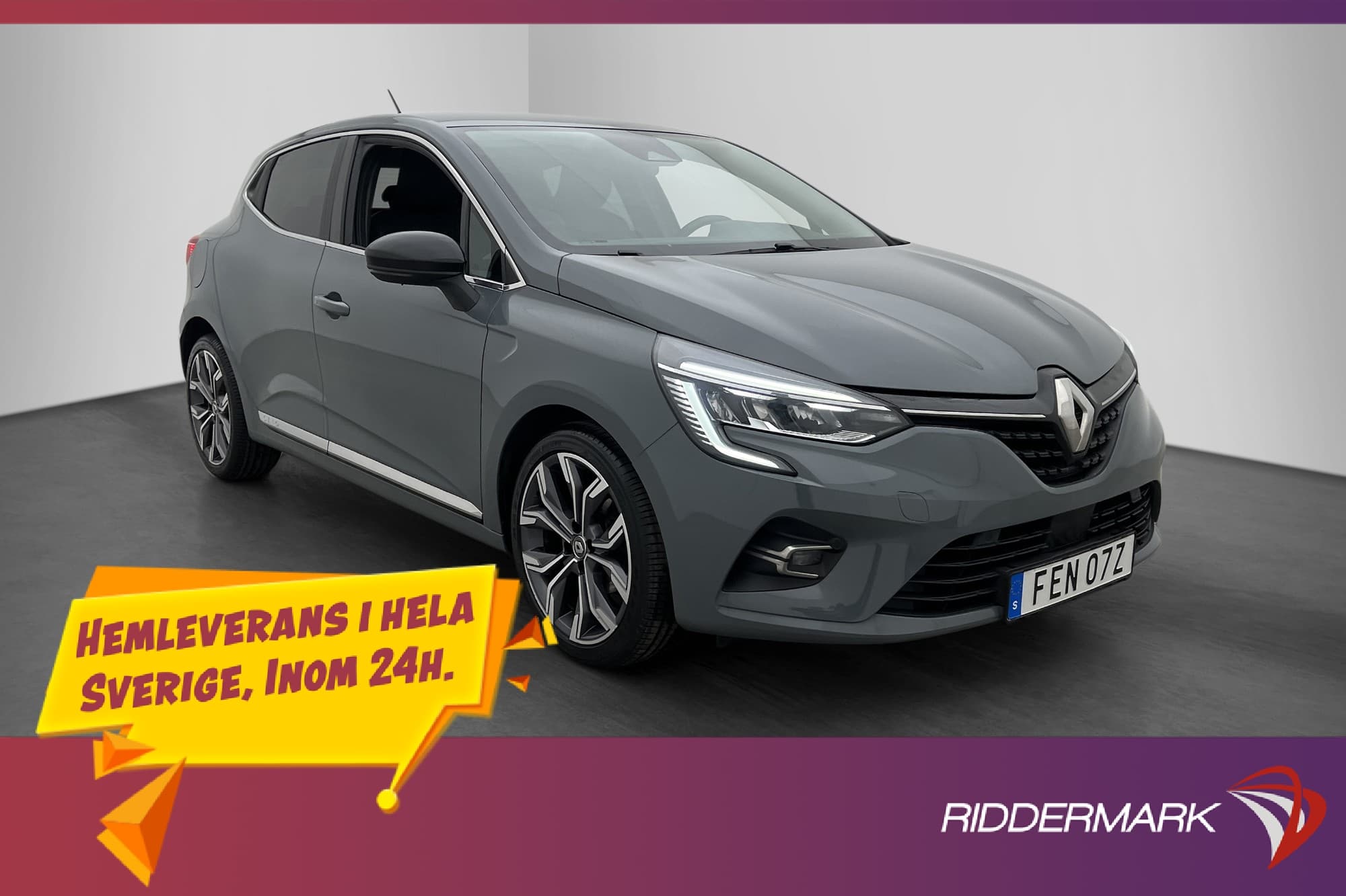 Renault Clio 1.0 TCe Intens Kamera Navi Halvskinn CarPlay