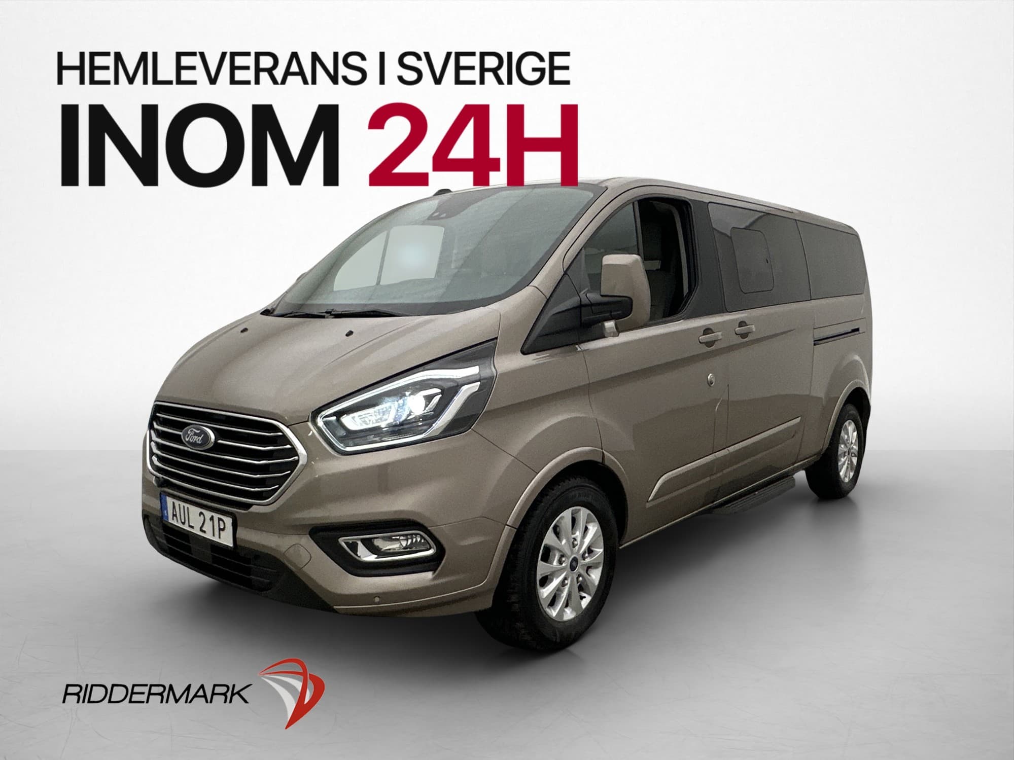 Ford Tourneo Custom L2 Titanium 9-Sits D-Värmare Drag M-Värm