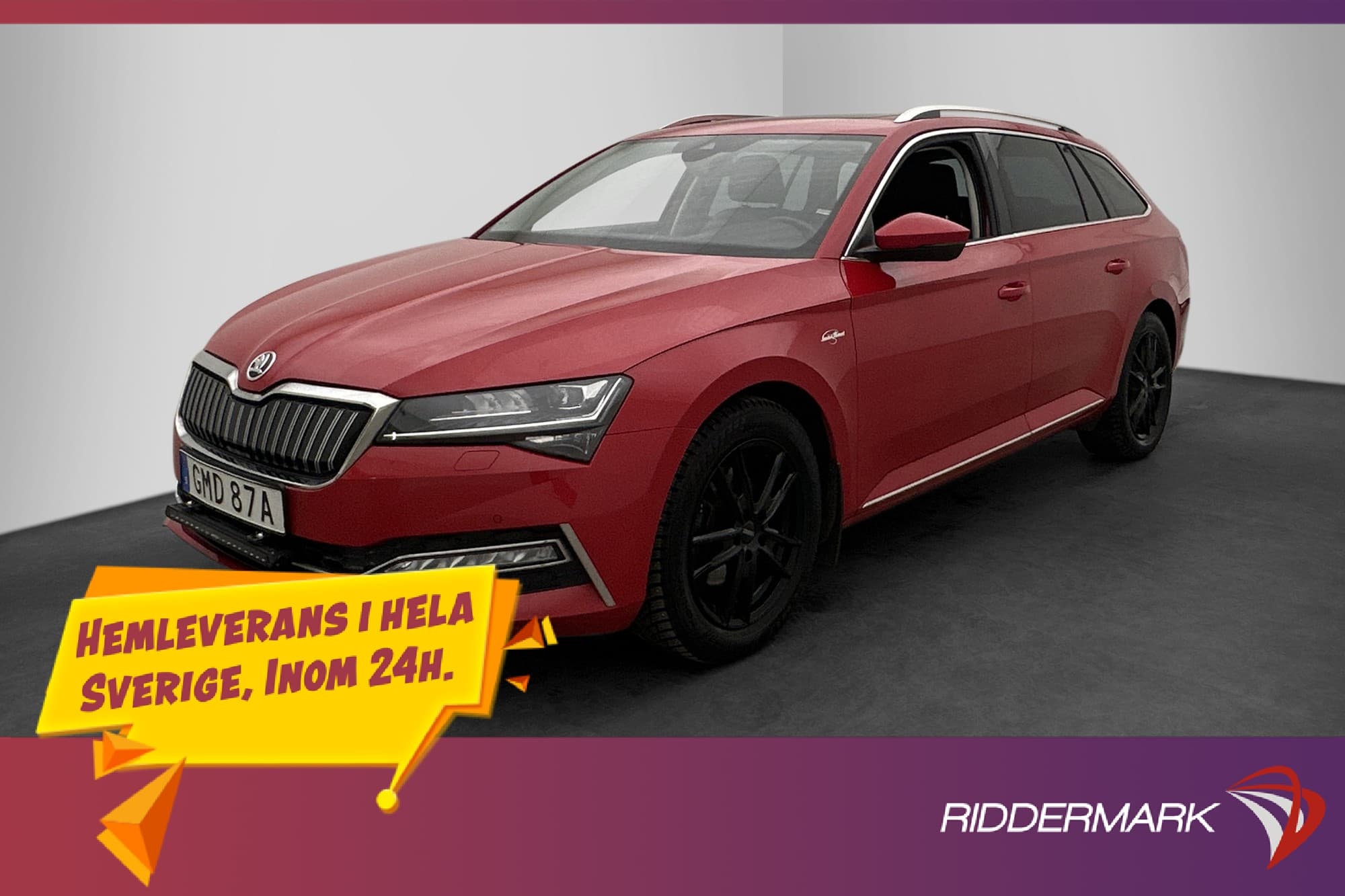 Skoda Superb iV Plug-In L&K Värmare Pano Cockpit Skinn Drag