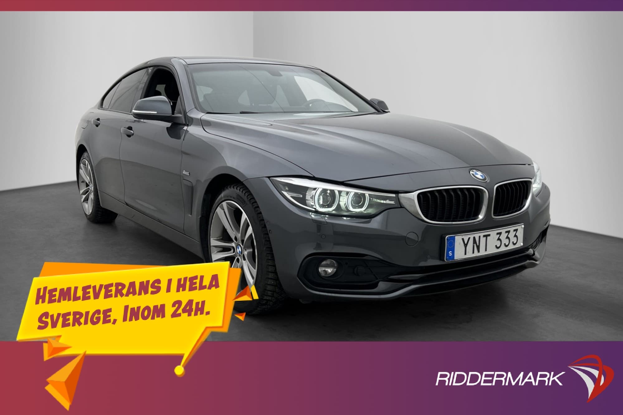 BMW 420 d xDrive GC Sport line Kamera M-Värmare Drag Navi