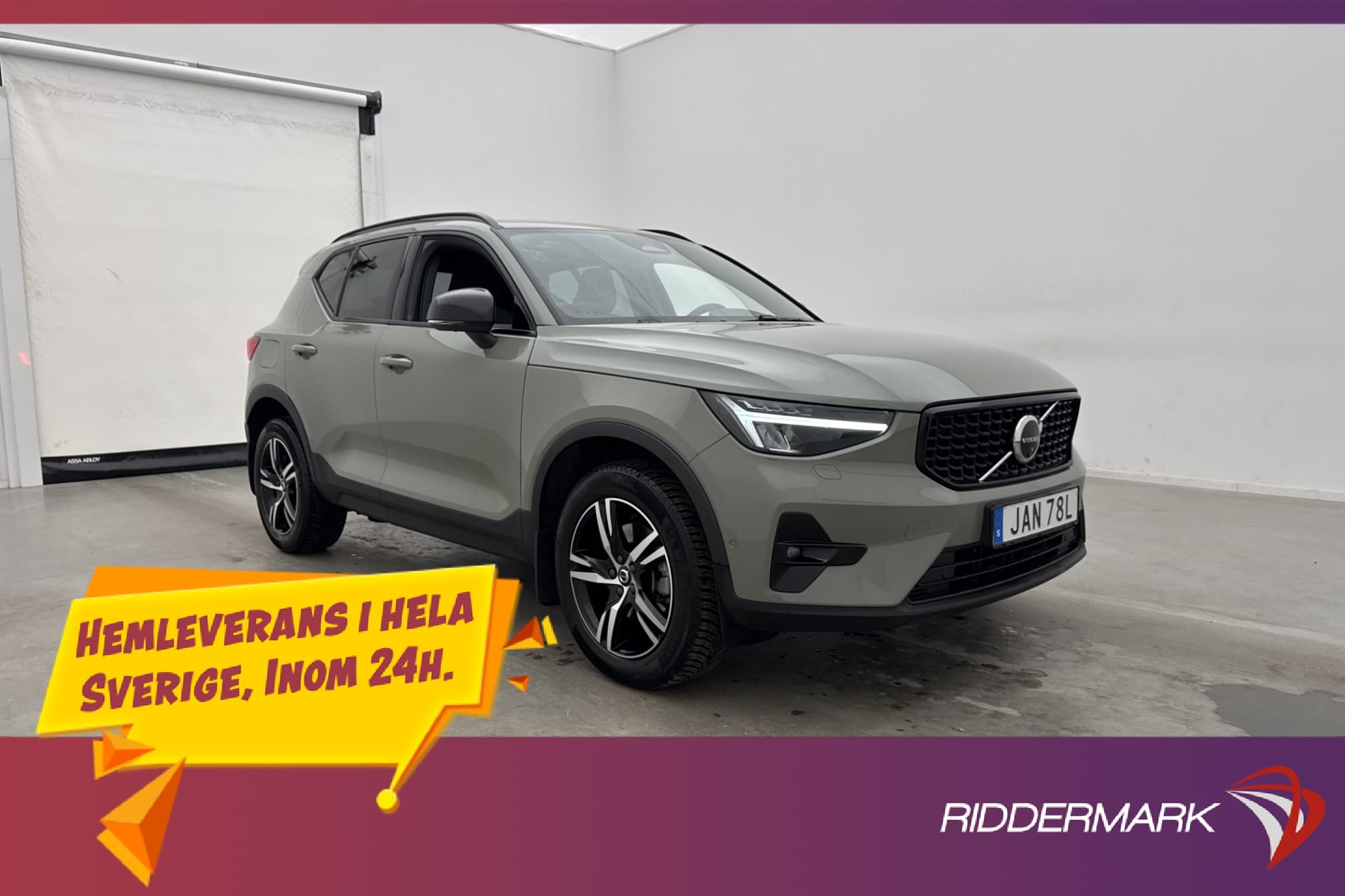 Volvo XC40 B3 Plus Dark 360° Kamera Drag Värmare VoC 163hk
