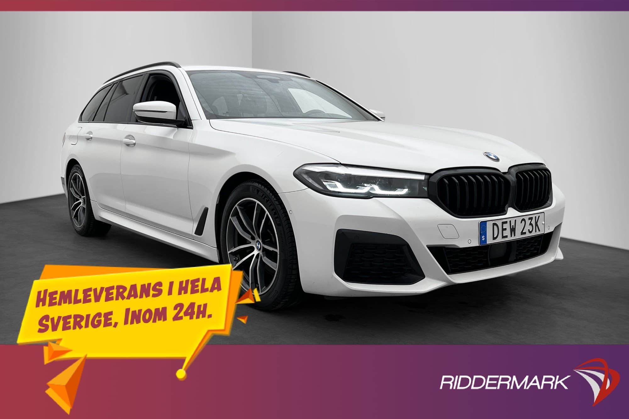 BMW 520d xDrive M Sport H/K Läder Shadow Kamera Nav Värm