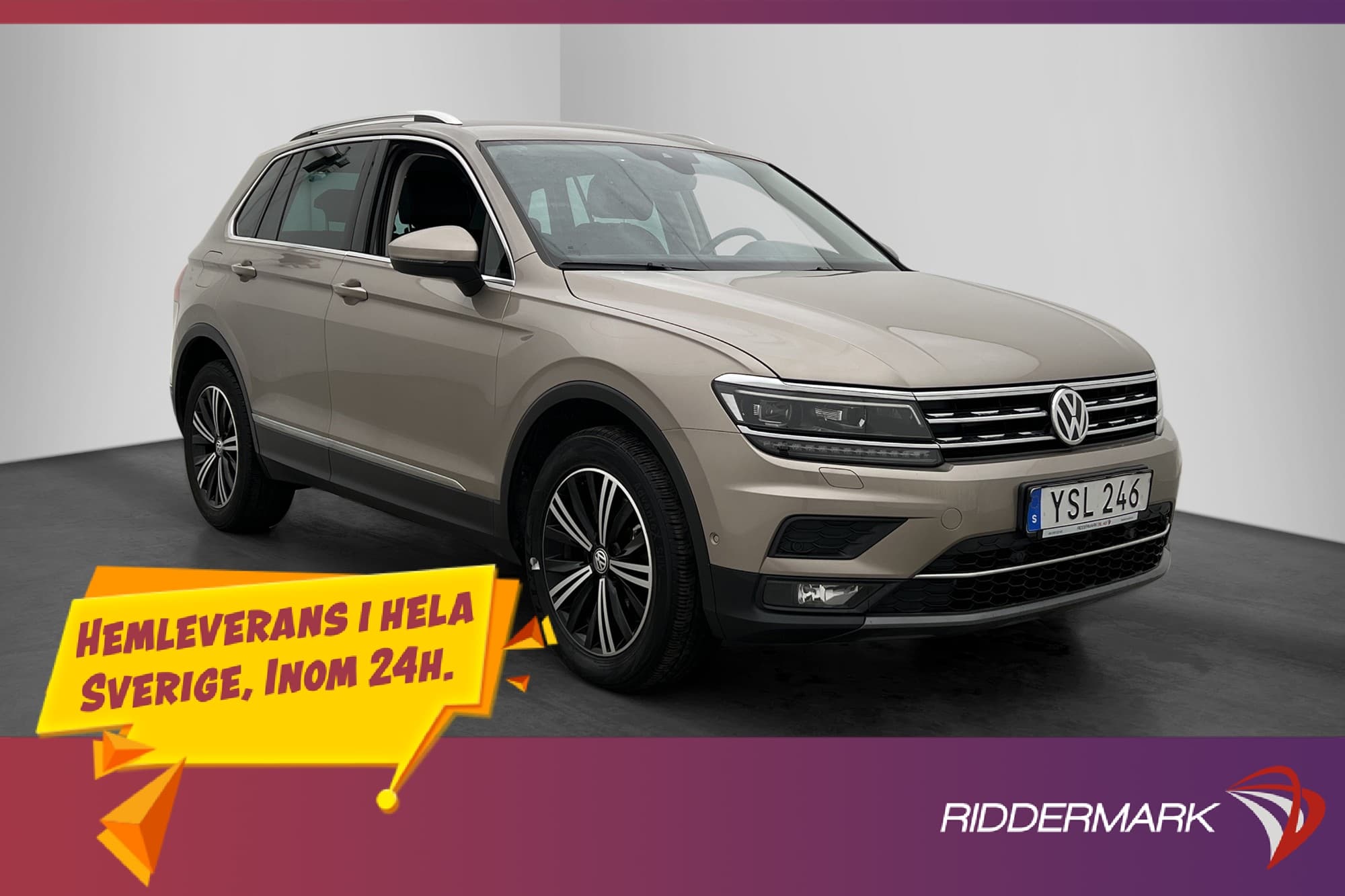 Volkswagen Tiguan 2.0 TDI 4M GT Cockpit Värmare Kamera Drag