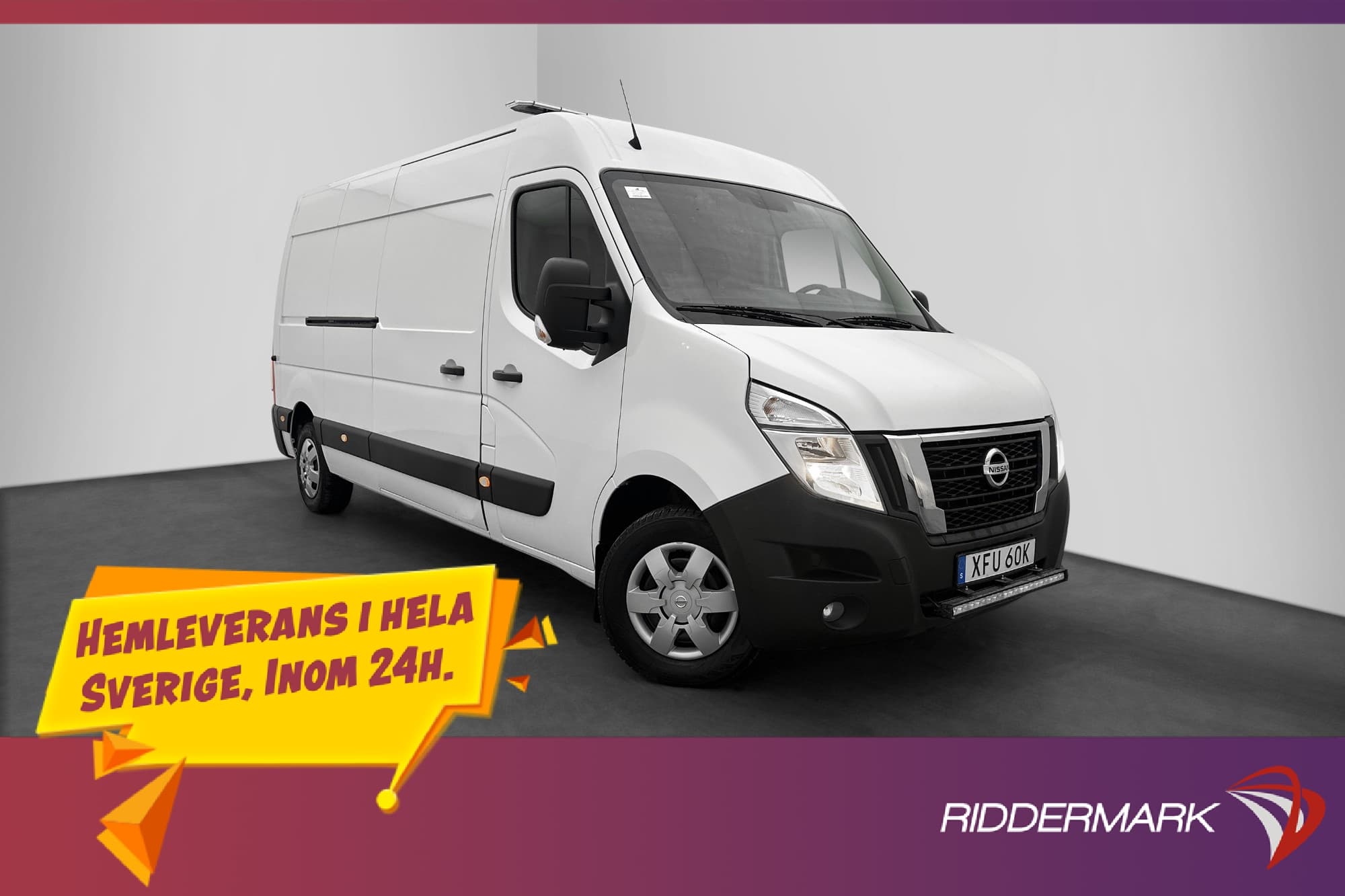 Nissan NV400 L3H2 2.3dCi 150hk Värmare Drag B-Kamera 1-Ägare
