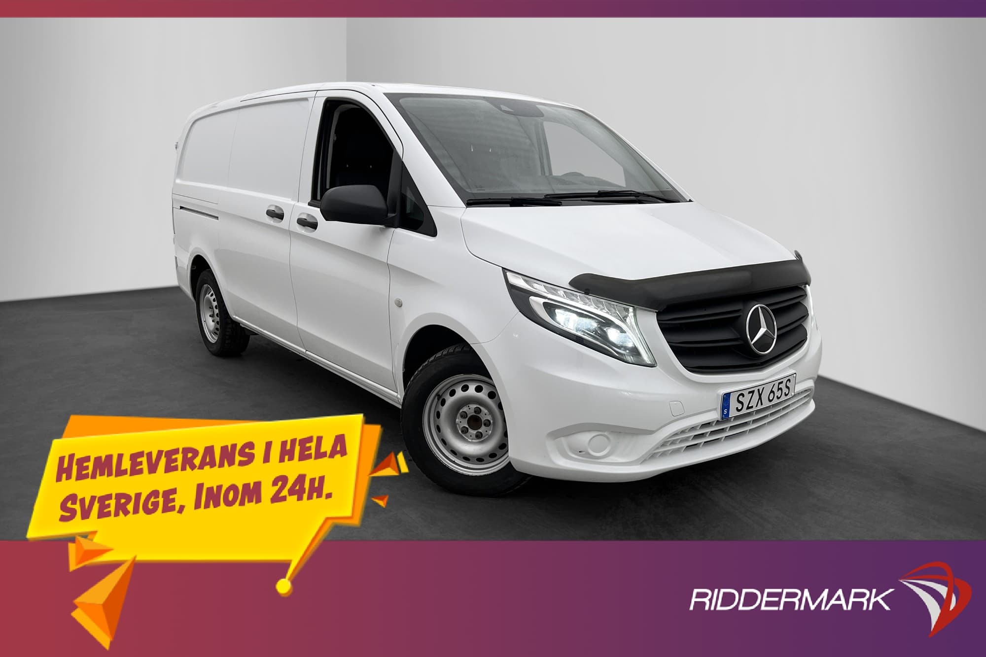 Mercedes-Benz Vito L2 116 Värmare Skinn LED Drag Kamera MOMS