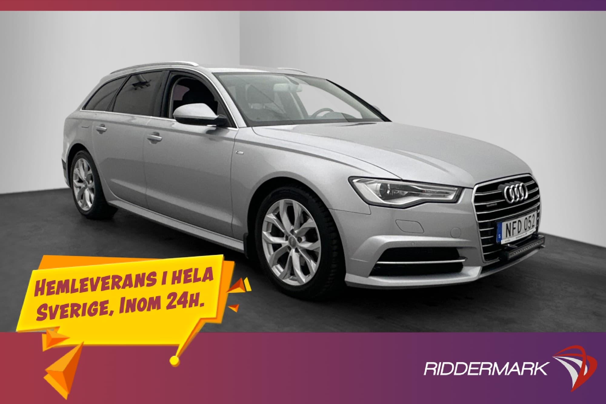 Audi A6 Avant 2.0 TDI Q 190hk S-line Drag D-värm El-baklucka