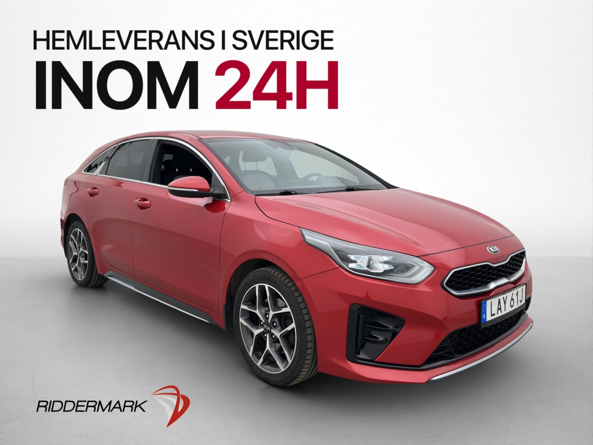 Kia ProCee'd 1.4 T-GDI 140hk GT-Line Kamera Navi Rattvärme