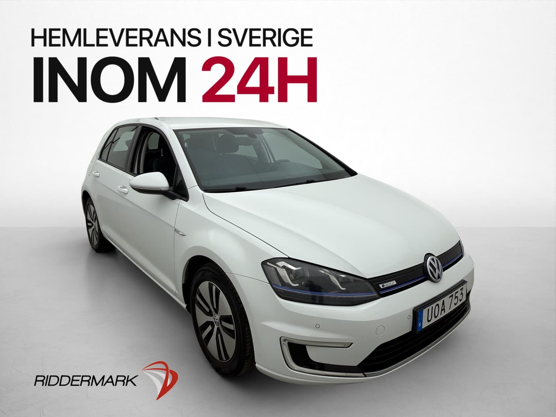 Volkswagen E-Golf 116hk Kamera Navi Bluethooth Sätesvärme