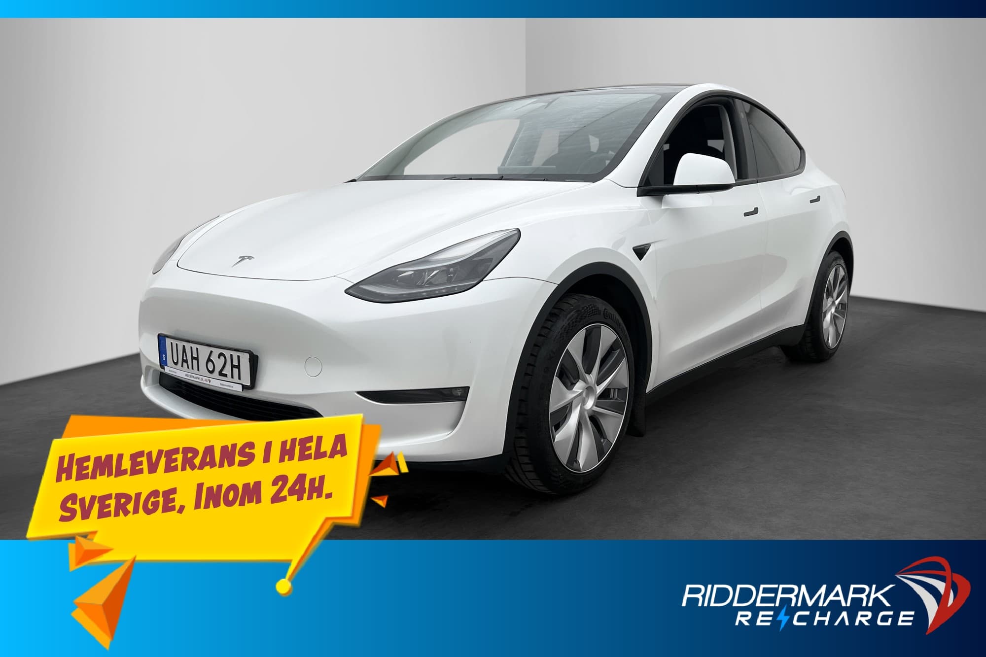 Tesla Model Y Long Range AWD Autopilot Sv.Såld Drag MOMS