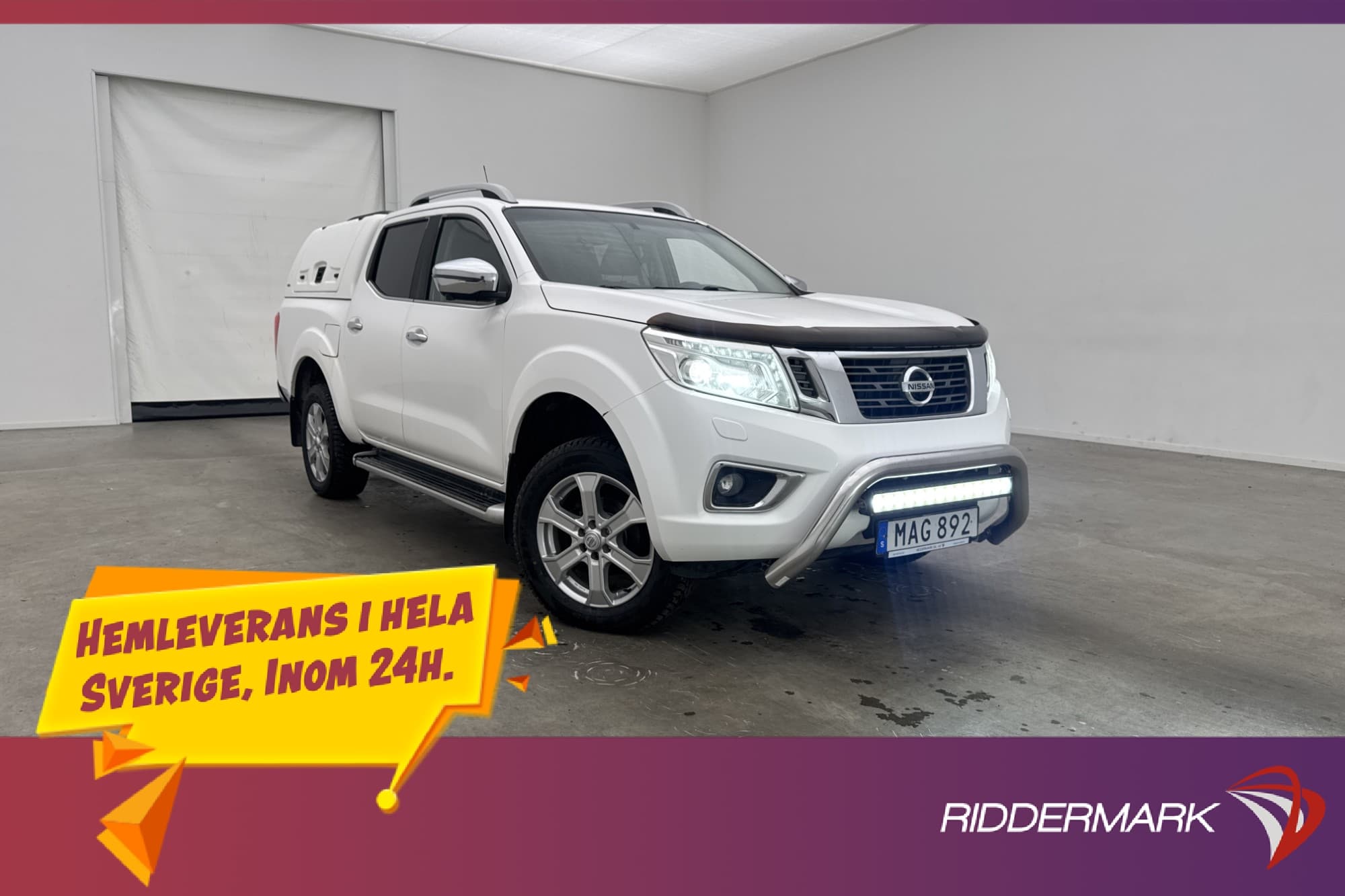 Nissan Navara Tekna 2.3dCi 4WD Värmare Drag Diff Kåpa Moms