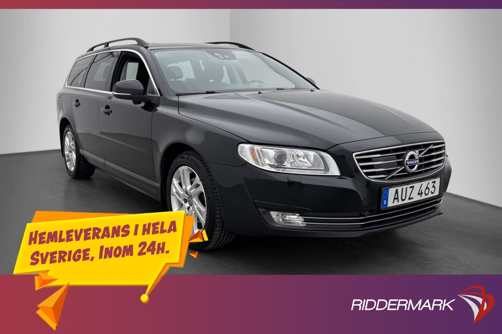 Volvo V70 D4 181hk Momentum VOC Värm Taklucka Drag BLIS