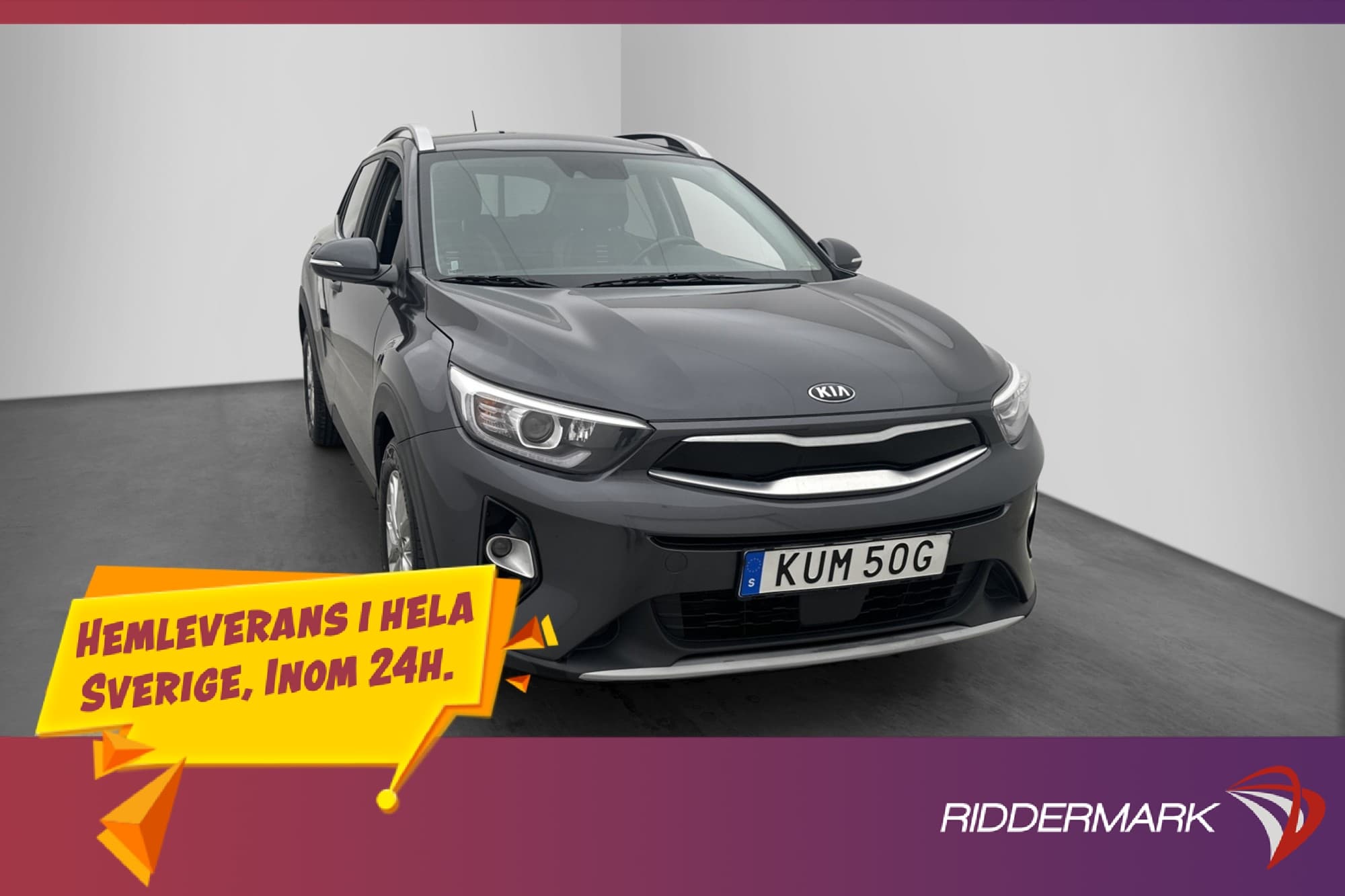 Kia Stonic 1.0 120hk Advance Plus Kamera Rattvärme CarPlay