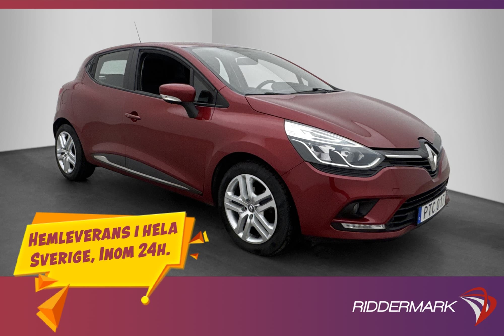 Renault Clio 5-dörrars Halvkombi 1.2 73hk Expression Navi