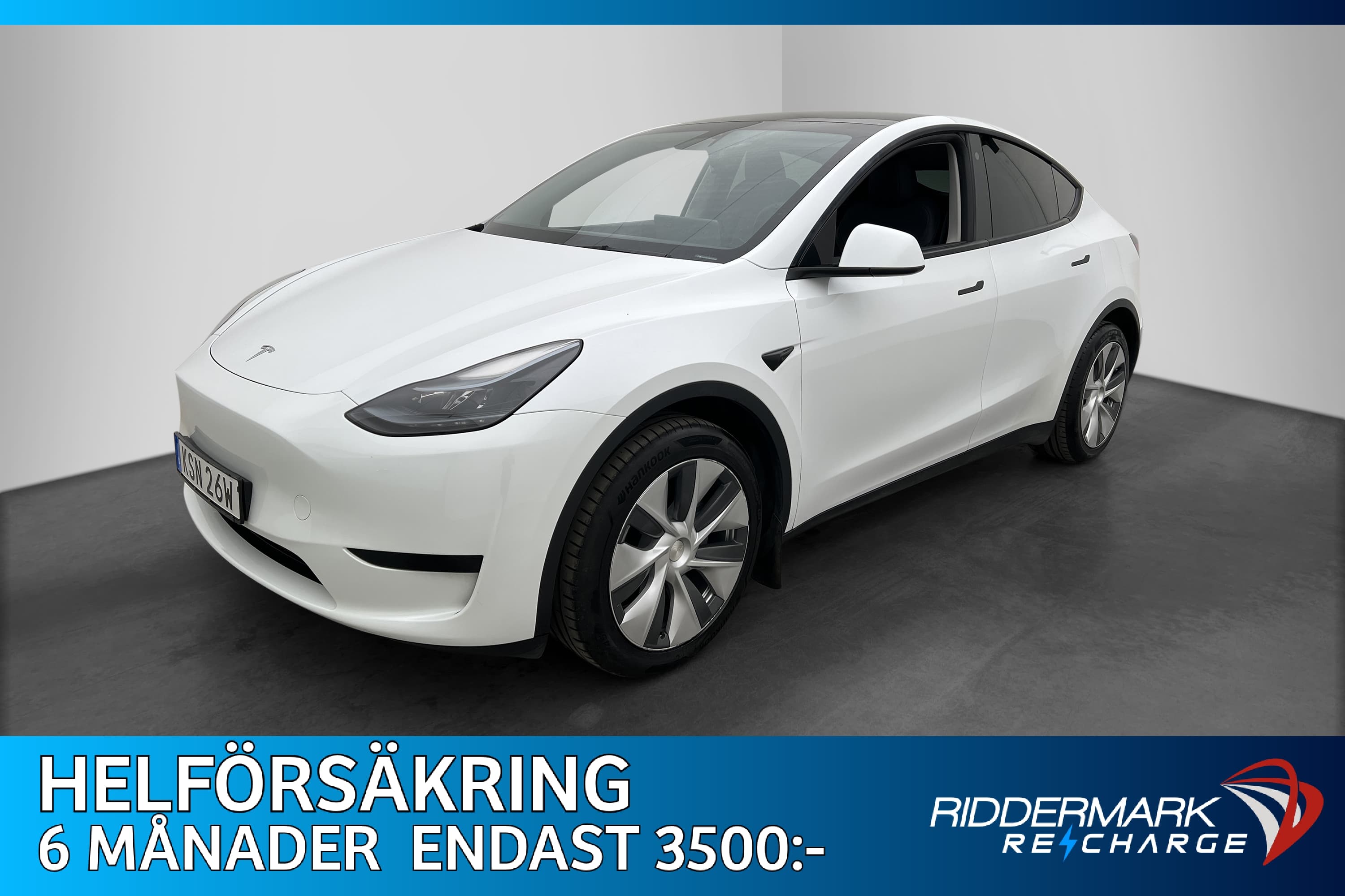 Tesla Model Y Standard Range Autopilot Pano En-Brukare