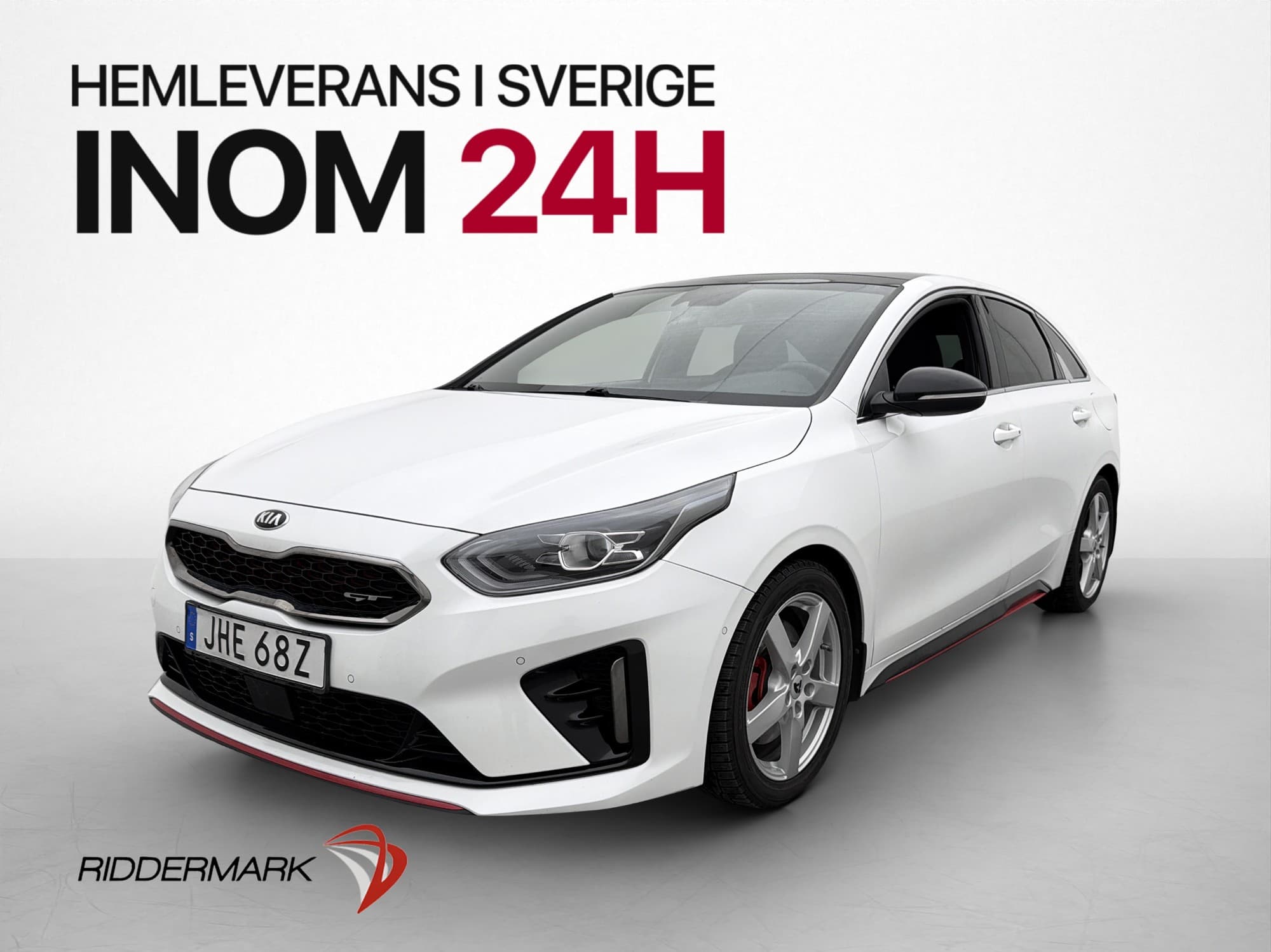 Kia ProCee'd GT 204hk Panorama JBL Kamera Rattvärme CarPlay