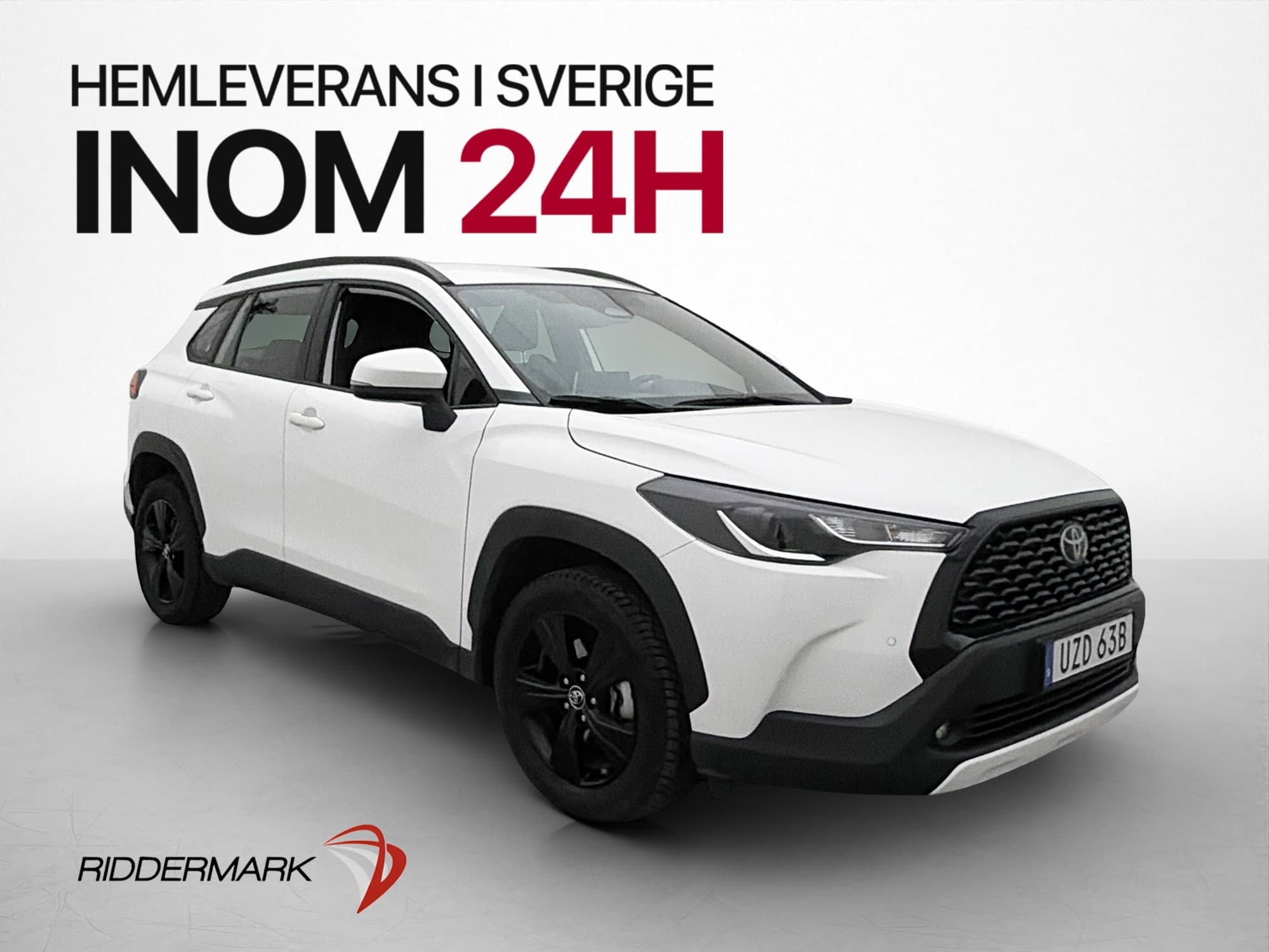 Toyota Corolla Cross Hybrid CarPlay Kamera Rattvärme Keyless