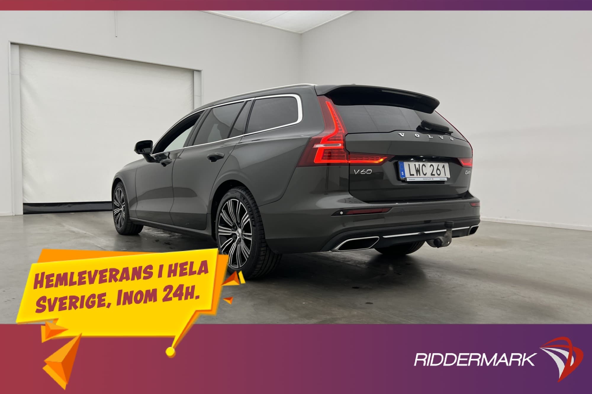 Volvo V60 D4 Inscription VOC Värmare Pano HUD 360° Drag GPS