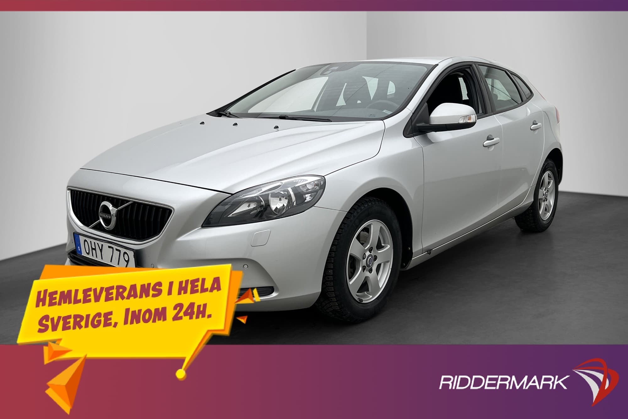Volvo V40 D2 120hk VOC D-Värmare P-Sensorer 0.36l/Mil