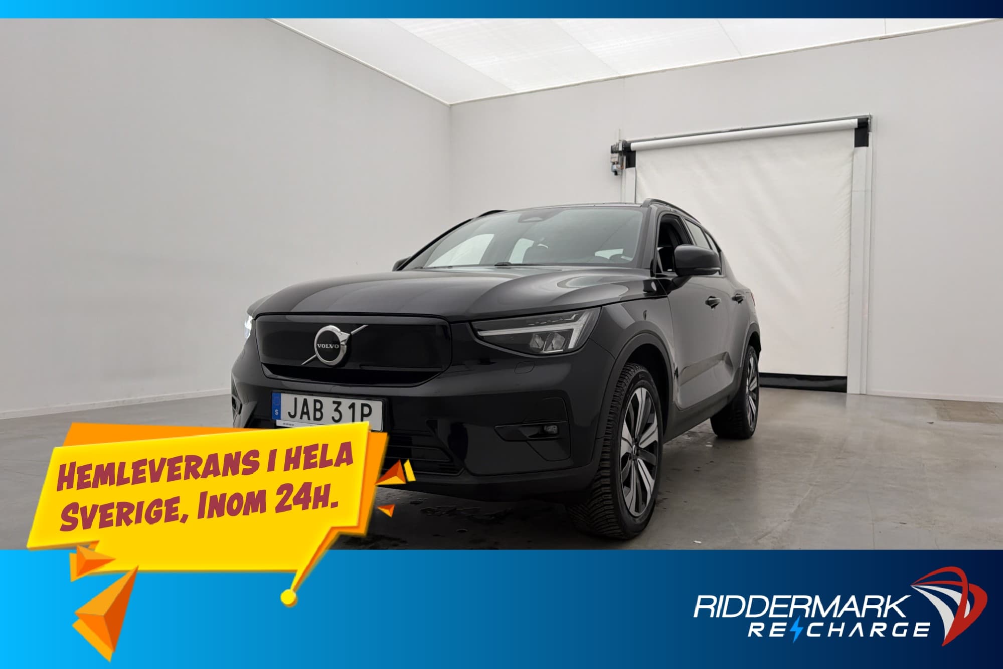 Volvo XC40 Recharge Single Motor Plus Dragkrok Kamera MOMS
