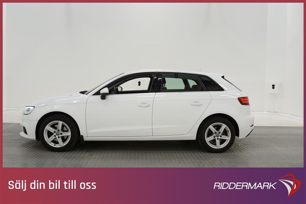 Audi A3 Sportback 1.5 TFSI 150hk Låg Skatt Nyservad 0,5L/Milexteriör