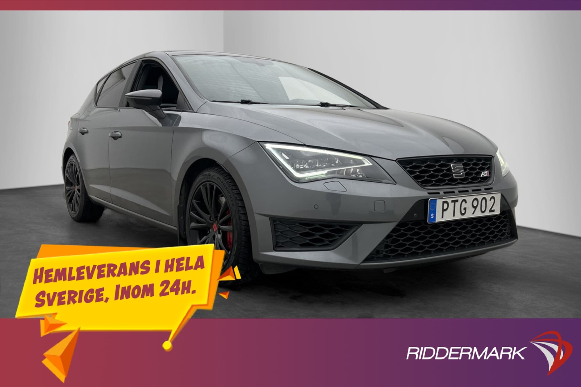 Seat León Cupra 2.0 TSI 280hk Taklucka Seat Sound Sensorer