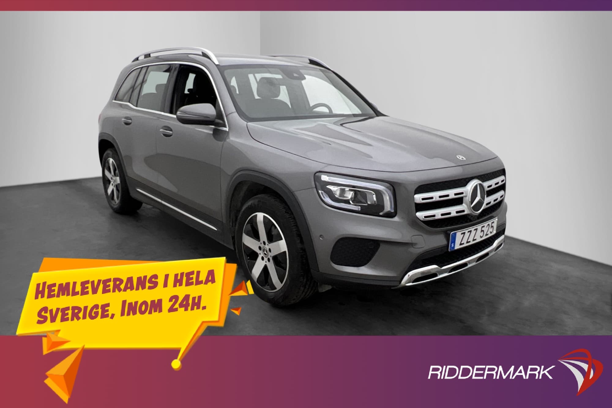 Mercedes-Benz GLB 200 d 150hk 4M 7-Sits Wide Kamera Dragkrok